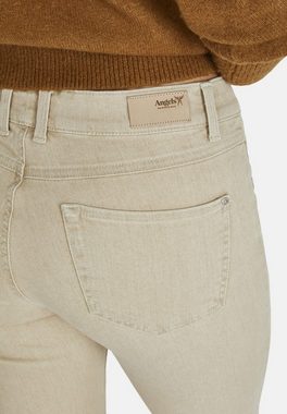 ANGELS Slim-fit-Jeans Jeans Skinny Ankle Zip mit modischen Reißverschlüssen mit Label-Applikationen