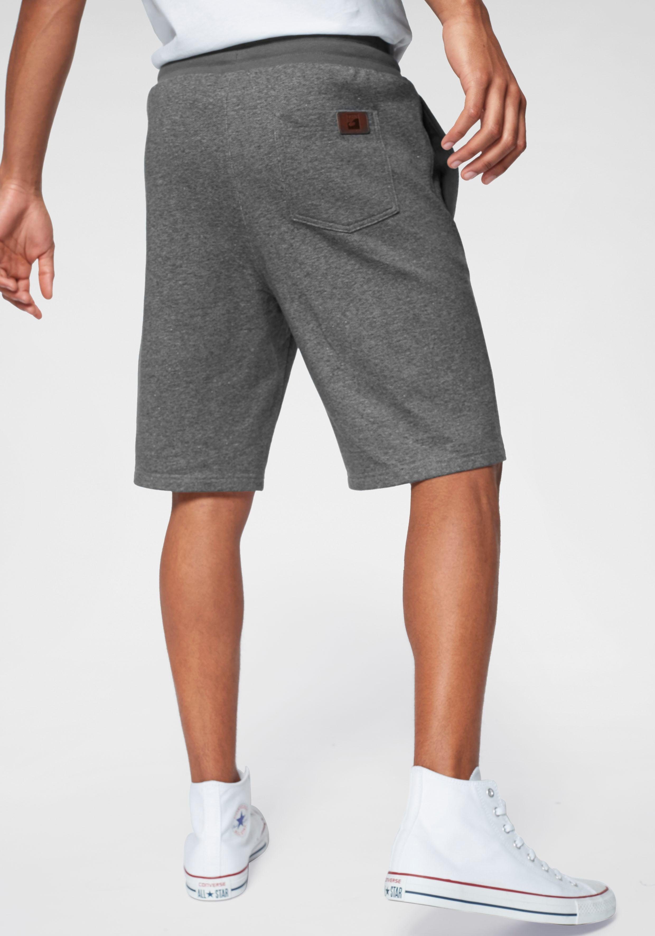 dunkelgrau-meliert - Relax Shorts Ocean Sweat Athleisure Fit Sportswear Sweatshorts