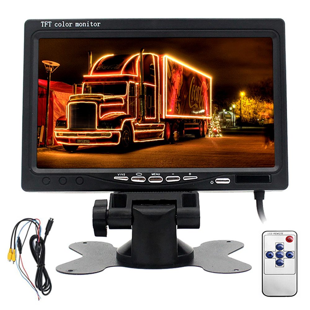 HD Auto KFZ 170° Weitwinkel Einparkkameras Mit LCD Monitor Rückfahrkamera