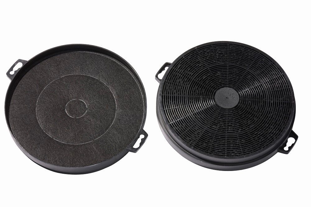 PKM Aktivkohlefilter CF190, Zubehör für Dunstabzushaube WS55-90A+GC, WT3-90A+BR, WS49-90B, Kohlefilter 2 Stück