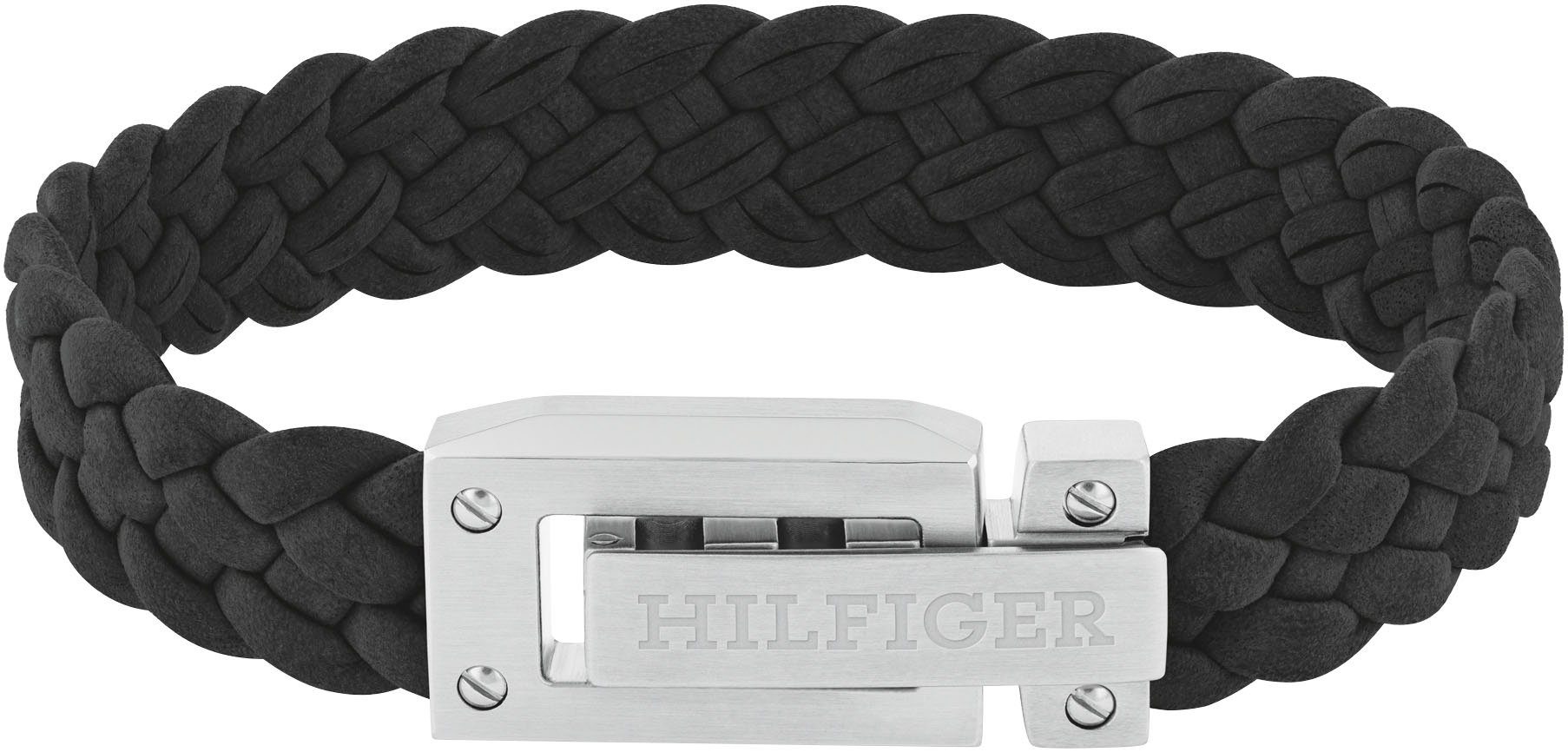 Tommy Hilfiger Lederarmband FLAT BRAIDED, 2790517, günstig online kaufen