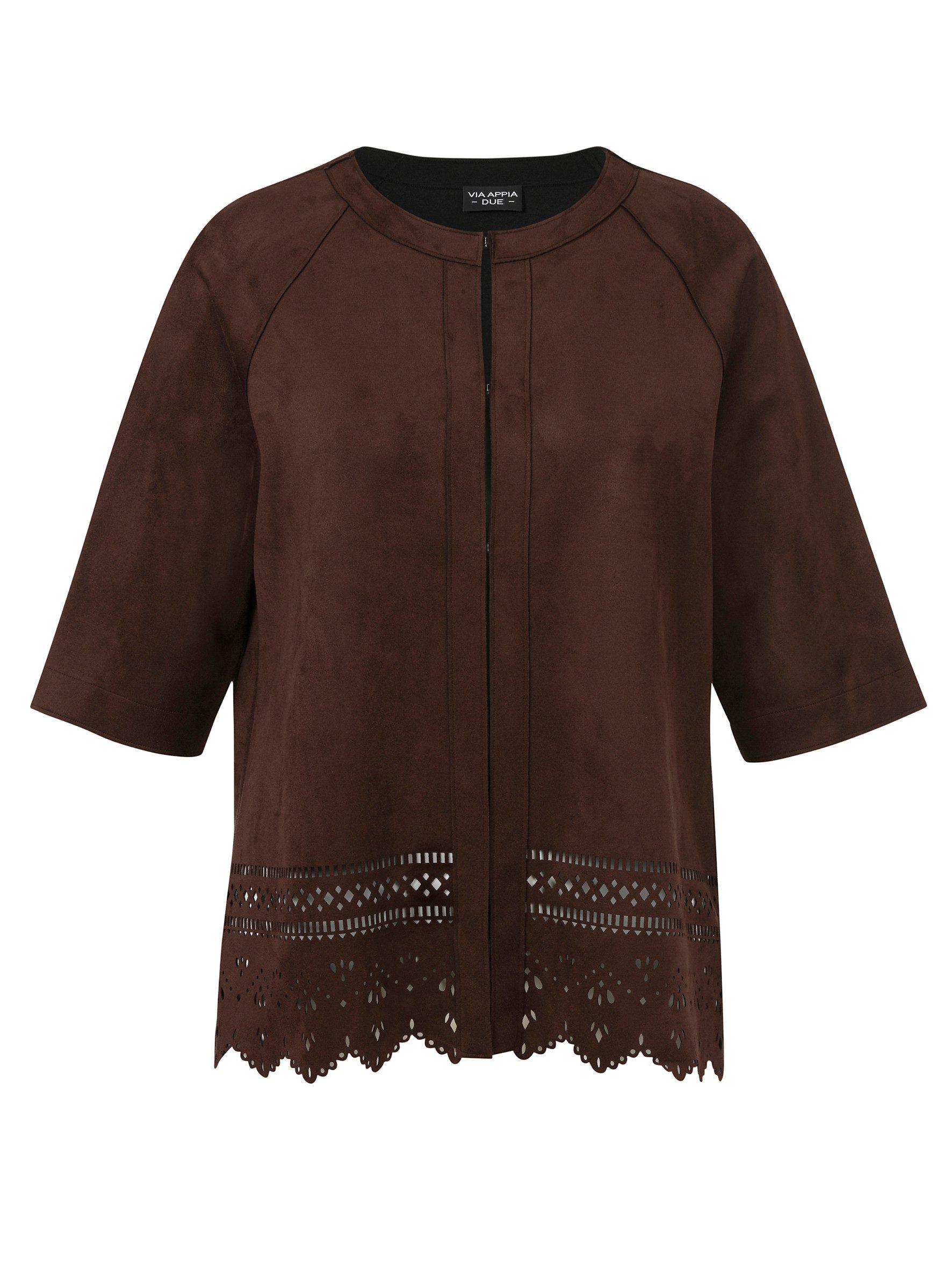 VIA APPIA DUE Jacke Rundhals 3/4 Arm