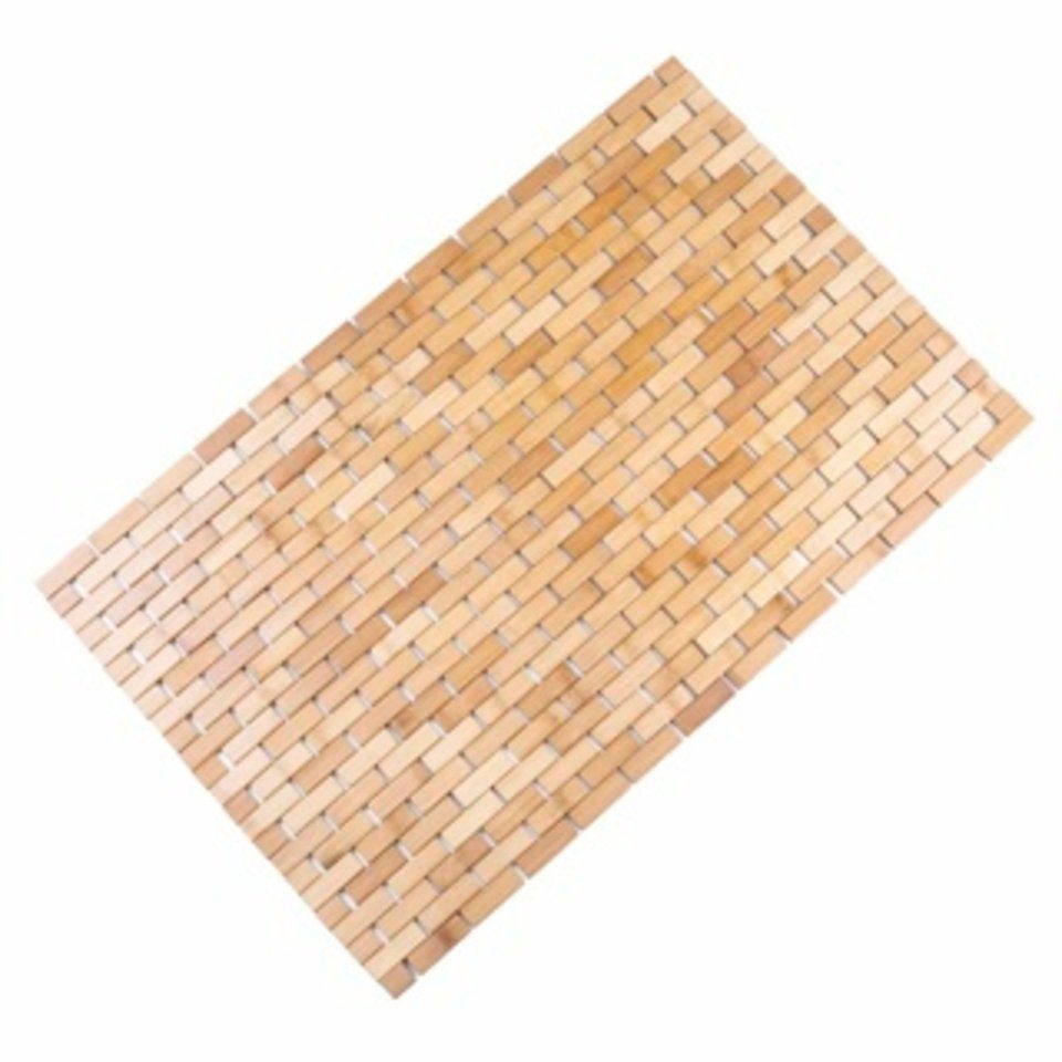 Haushalt International Duschmatte Bambus-Duschmatte / Badvorleger Maße: ca. günstig online kaufen