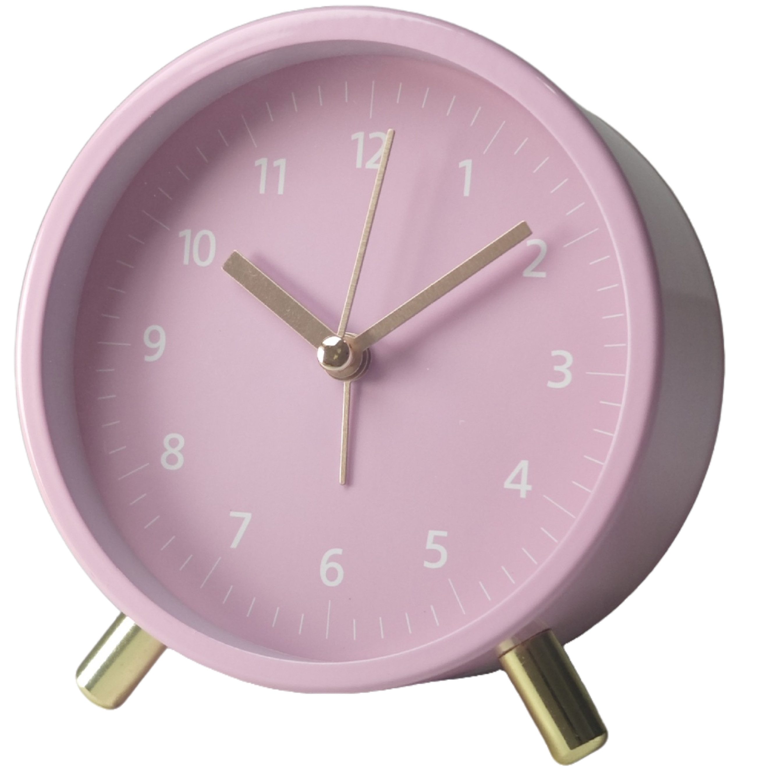 Coonoor Wecker Wecker, lautlos ohne Ticken, mit Beleuchtung, modischer Meta günstig online kaufen