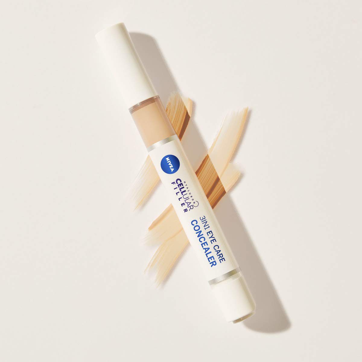 Nivea Concealer CELLULAR 3IN1 AUGENPFLEGE CONCEALER, mit abdeckender Wirkung, flüssige Textur, 24h Feuchtigkeit