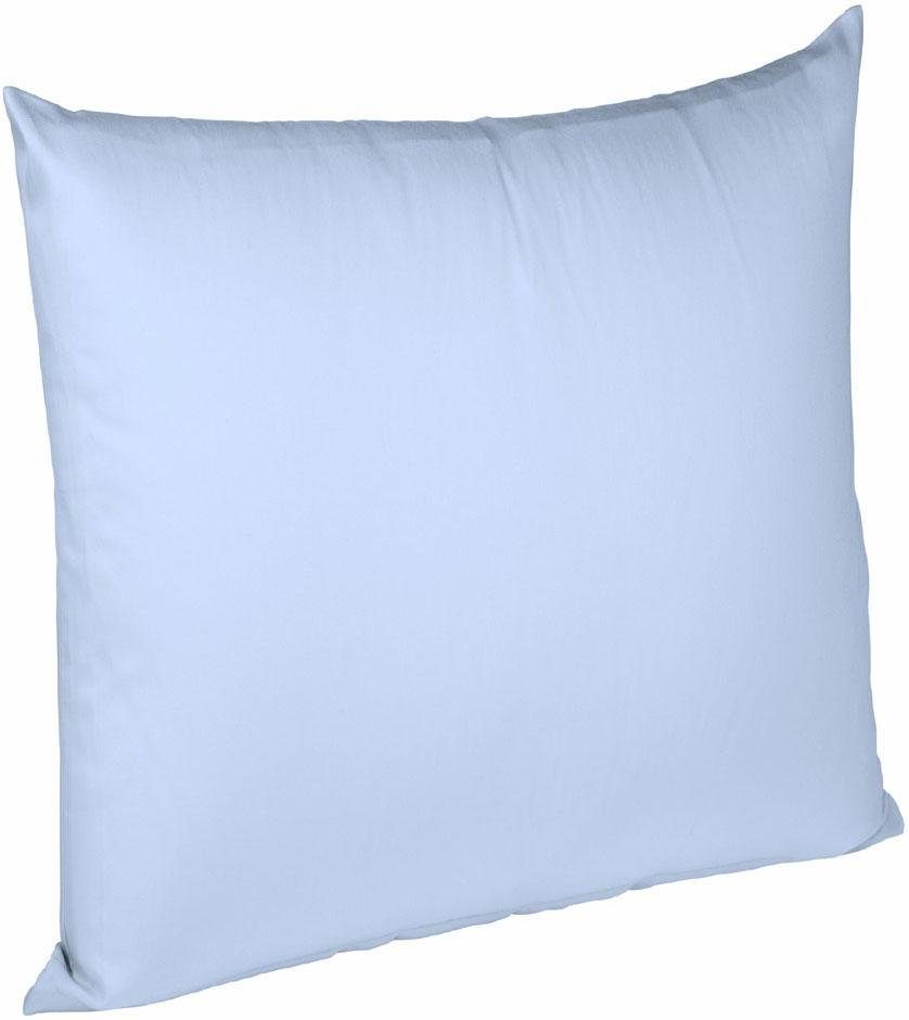fleuresse Kissenbezug Colours Mako Satin, 100% Baumwolle, mit Reißverschluss, (2 Stück), Mako Satin, glänzend, glatt, Premium Qualität