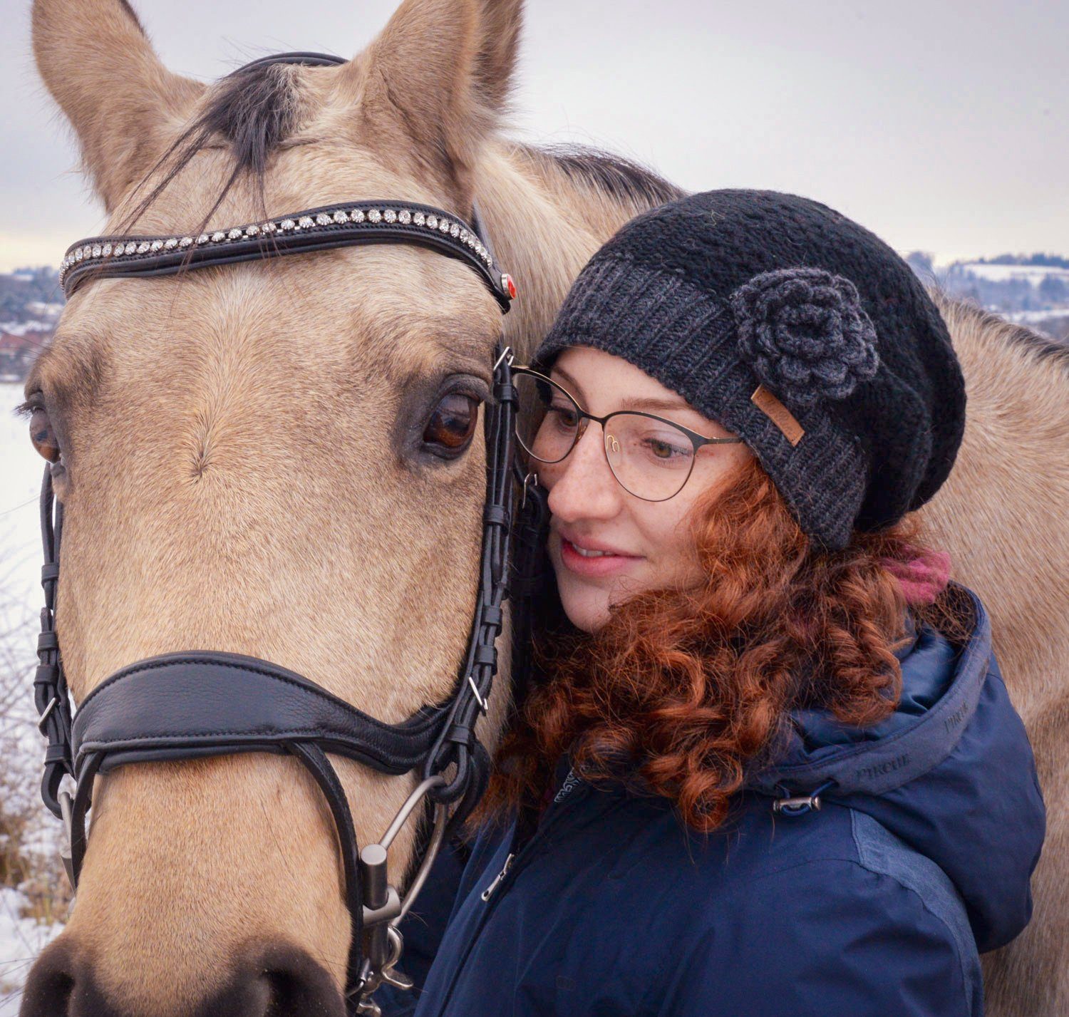 McRon Beanie Wollmütze Modell Luna gefüttert mit Fleece, hoher Schurwollanteil