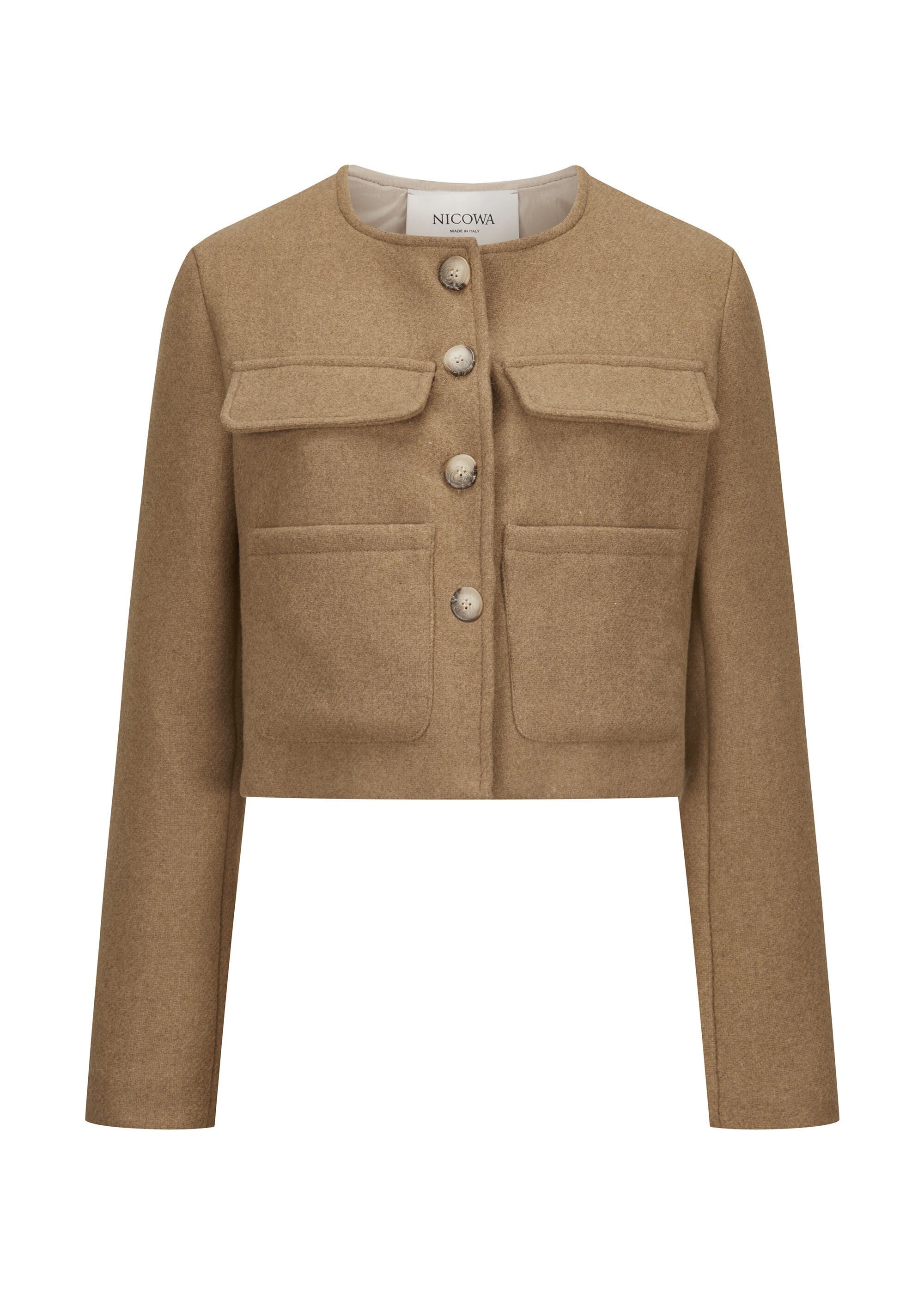 Nicowa Wolljacke LANEVIA aus hochwertigem Wollmaterial günstig online kaufen