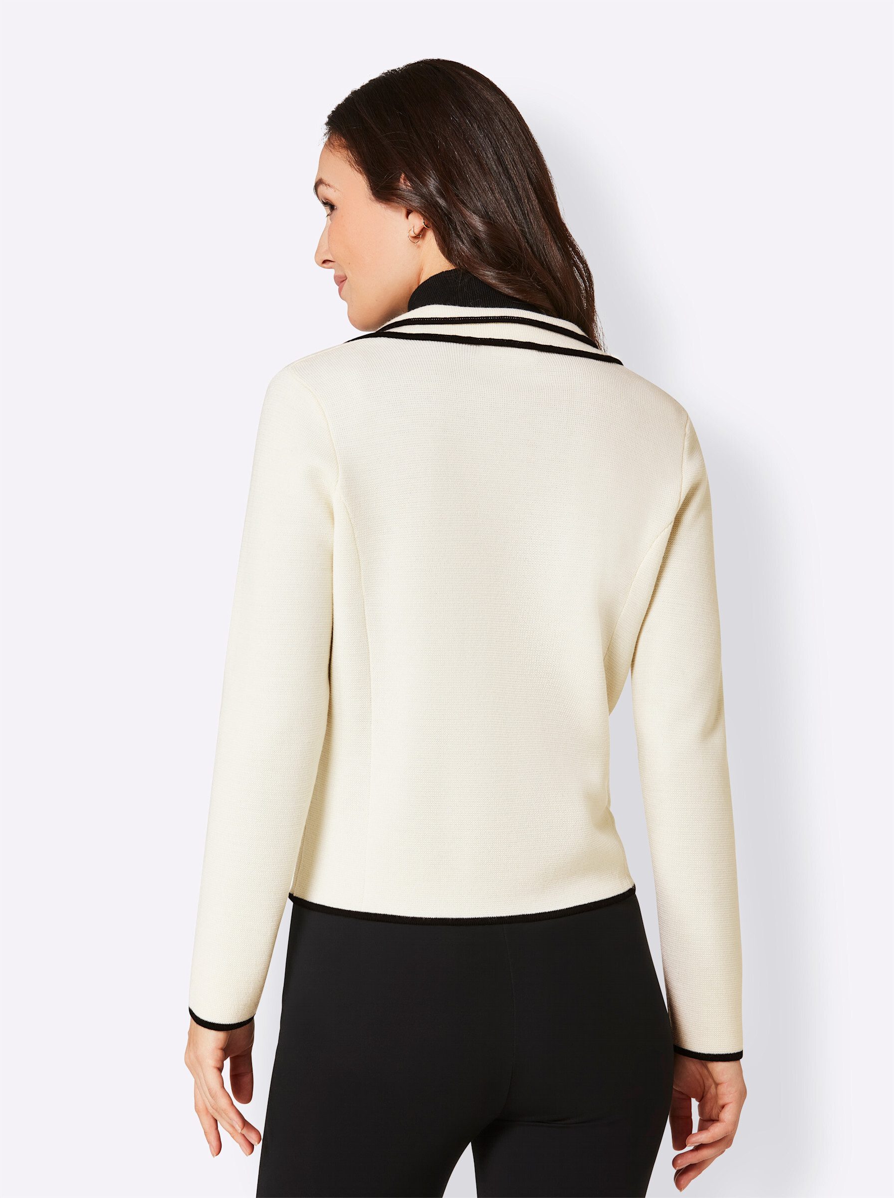 creation L Strickjacke Merino-Strickblazer