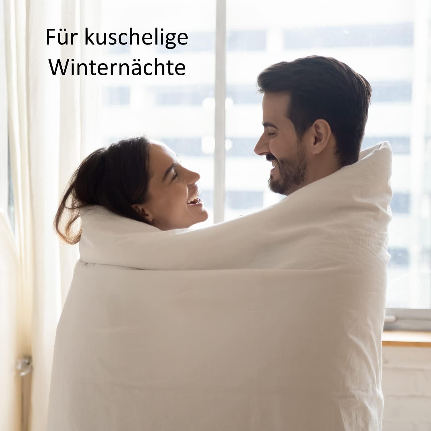 Welt der Träume Bettdecke + Kopfkissen Mikrofaser Bettdeckenset Set Bettdecke 135x200 und Kissen 80x80, Füllung: 100% Polyester, Bettdecke Steppdecke Schlafdecke Set Kissen und Bettdecke, 2 tlg.