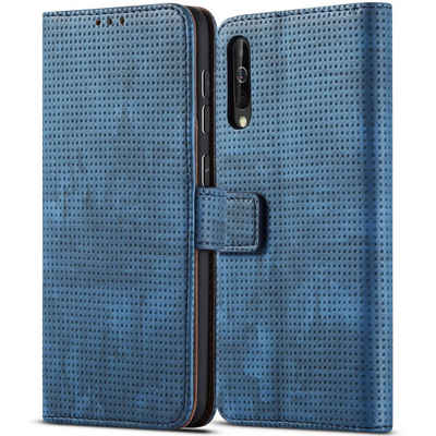 FITSU Handyhülle Hülle für Samsung Galaxy A50 Handytasche Flipcase 6,4 Zoll, Handytasche für Samsung A50 Hülle, Handy Case mit Geld- und Kartenfach