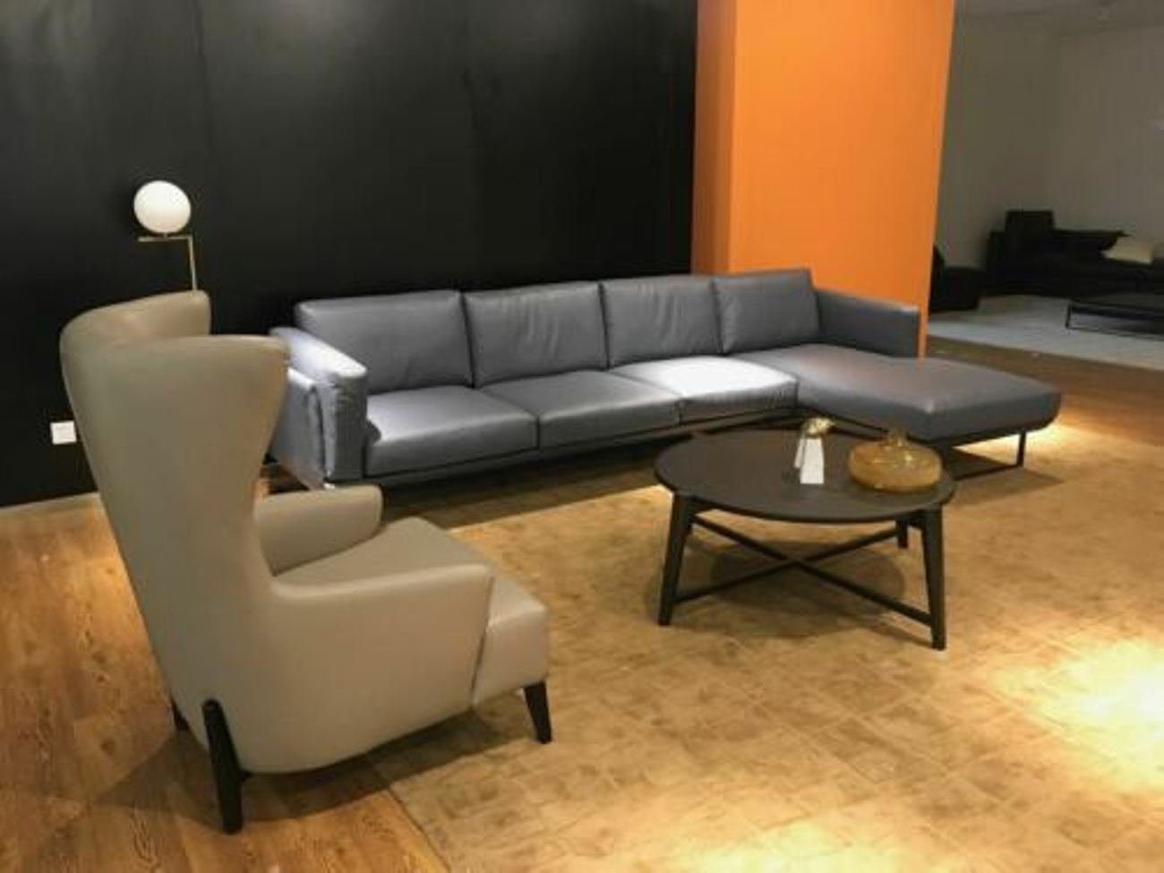 JVmoebel Ecksofa, Italienische Designer Möbel Eck Sofa Couch Polster Sitz Garnitur