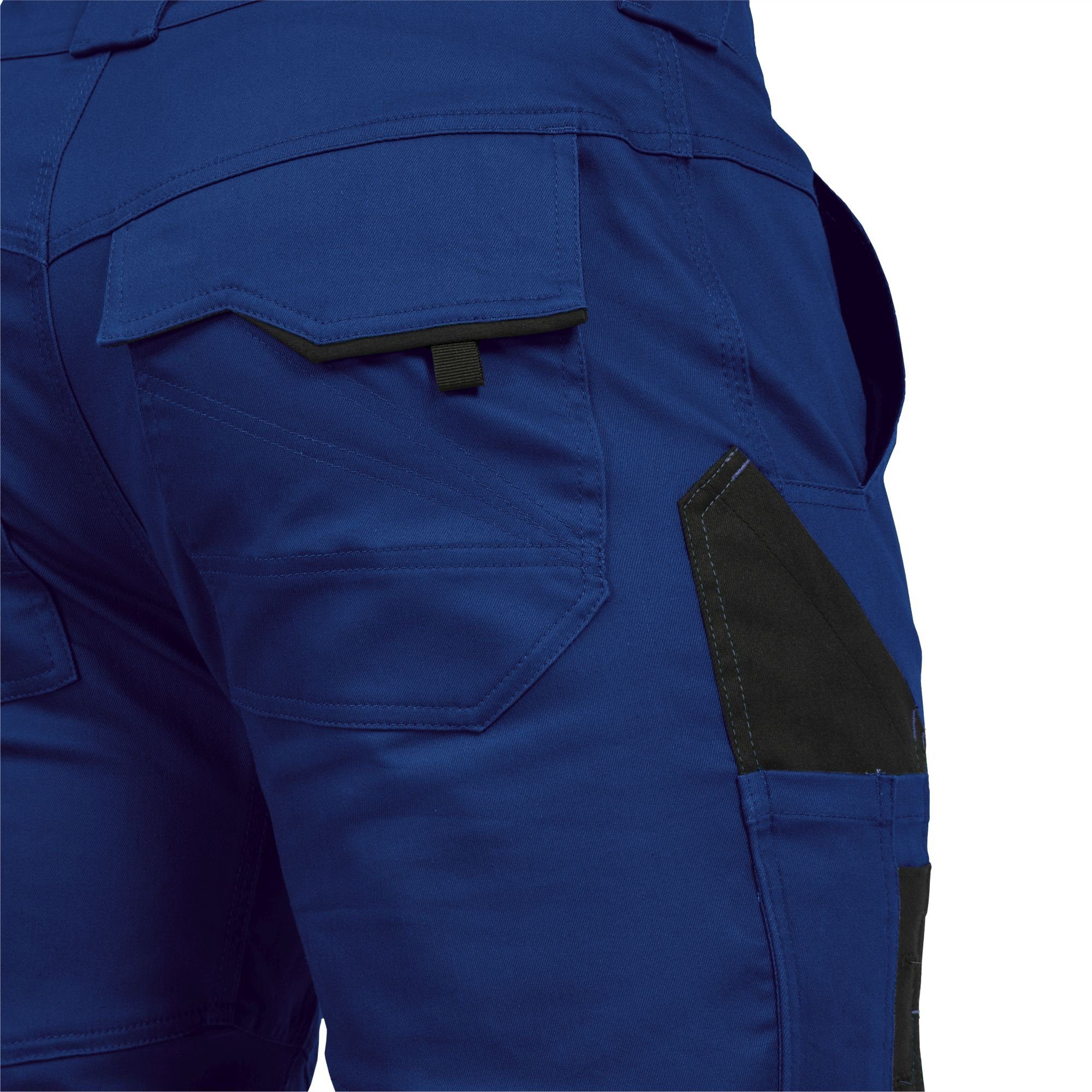 Leibwächter Arbeitshose Damen Flex-line Arbeitshose mit Reflektoren und femininer Passform (Ergonomische Passform mit Reflektoren, Funktionshose für Handwerk, L – Bild 3 von 5