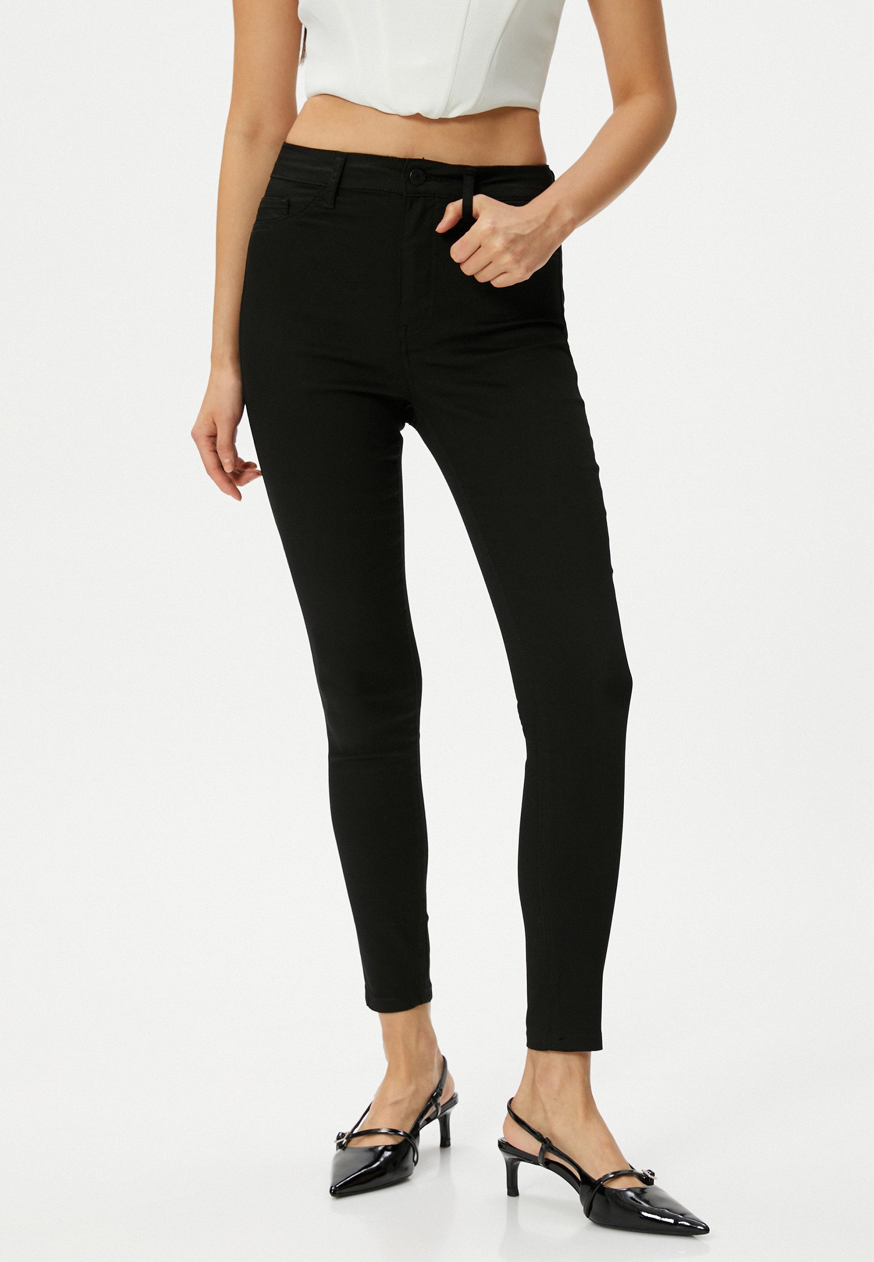 Koton 3/4-Jeans Denim Skinny Skinny-fit-Jeans