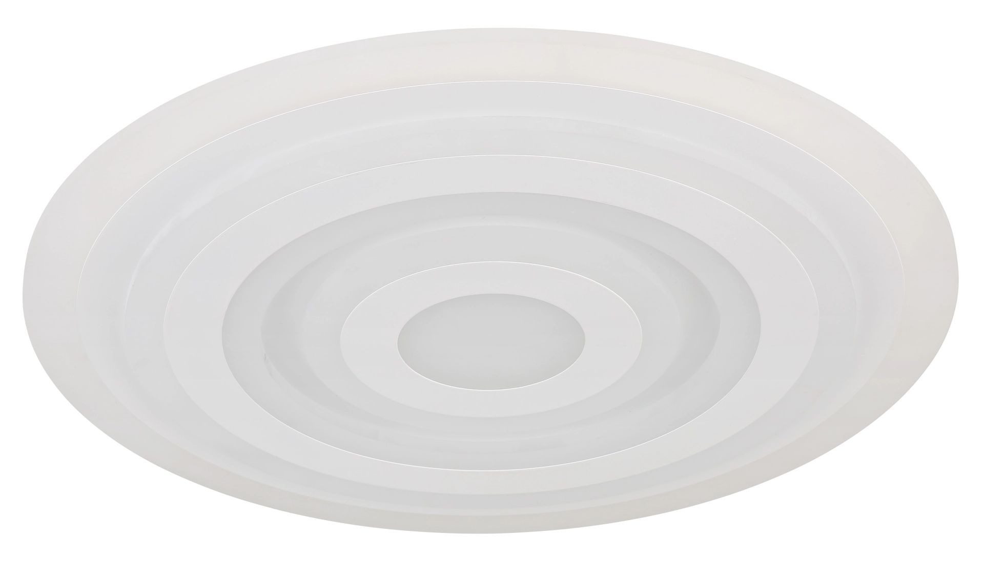 GLOBO LIGHTING LED Deckenleuchte ALOIS, LED fest integriert, Warmweiß, Deckenlampe, Designleuchte, Wohnzimmer, Schlafzimmer, rund