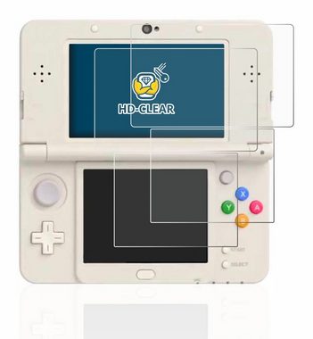 BROTECT Schutzfolie für Nintendo New 3DS, Displayschutzfolie, 2 Stück, Folie klar