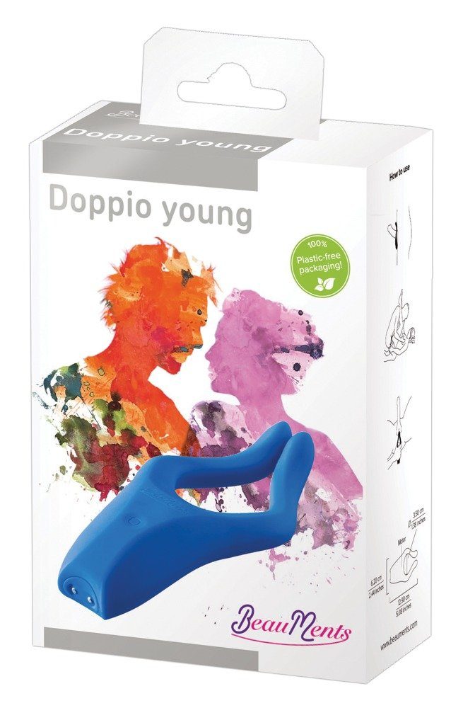 - Beauments Doppio (div. Lila Farben) - Beauments young Paar-Vibrator