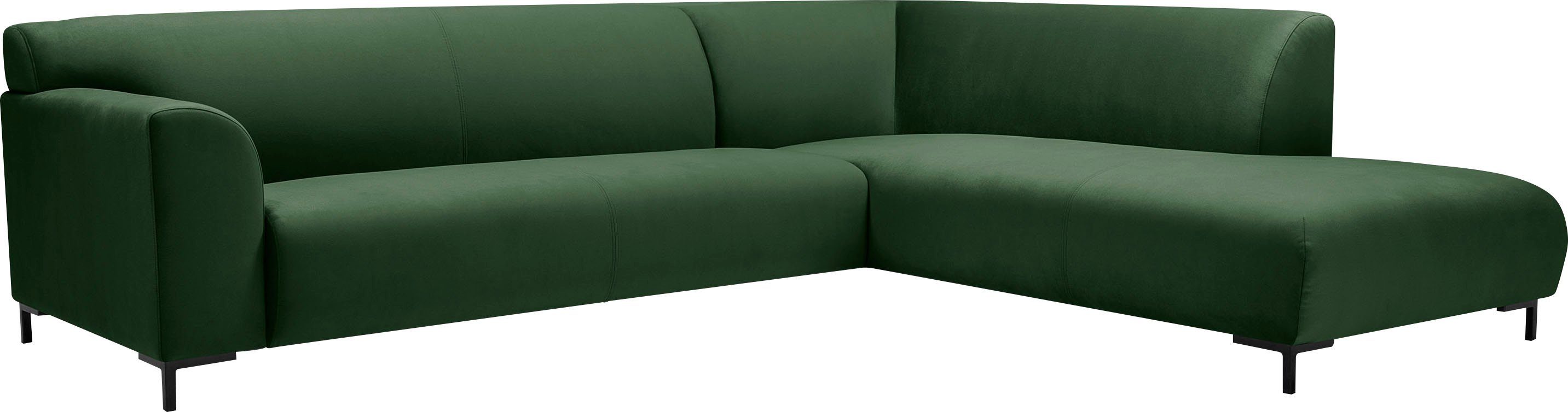 Ecksofa Metall schwarz Füße LOVI Salsa,