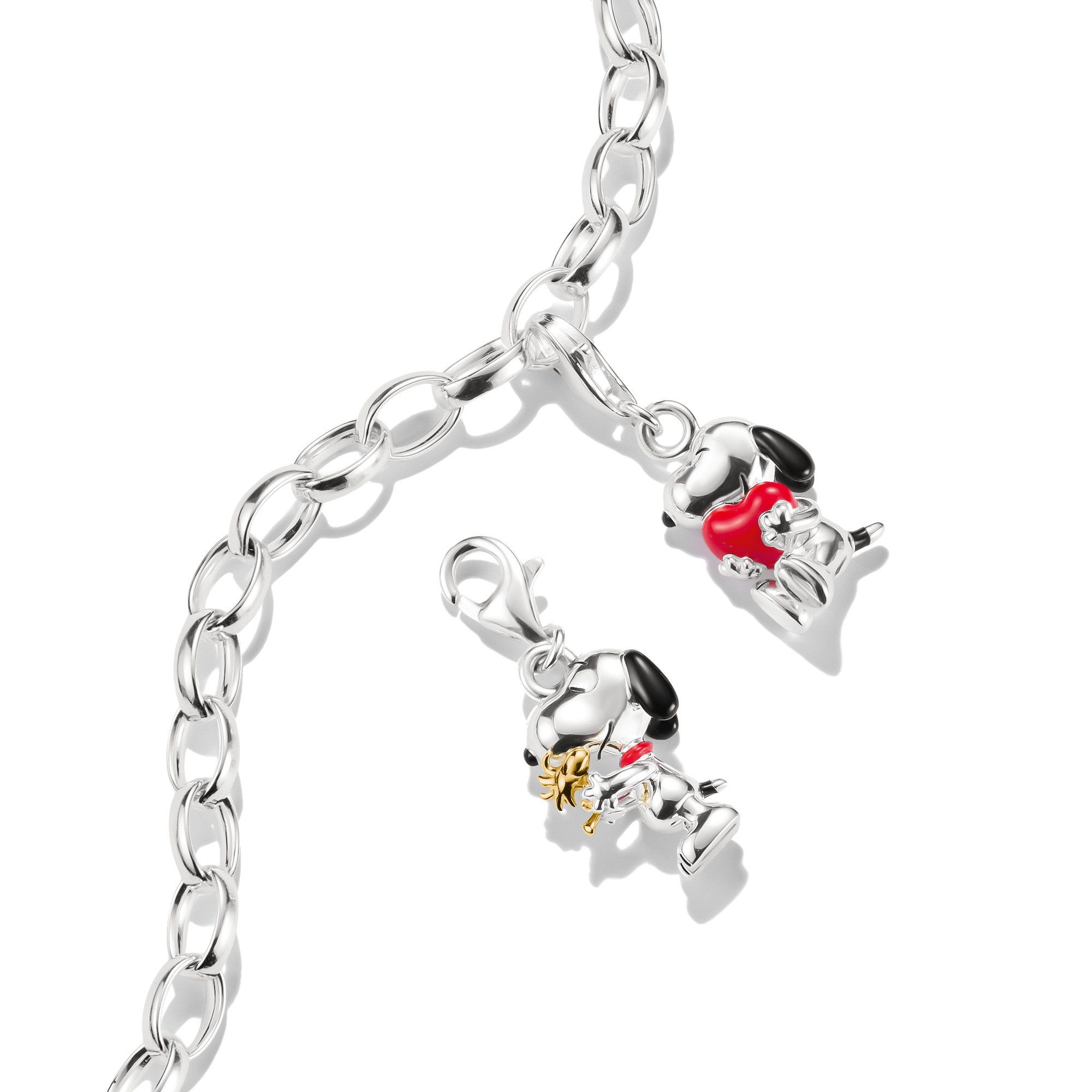 THOMAS SABO Charm-Einhänger THOMAS SABO x Peanuts Snoopy and Woodstock Friends Charm - Original – Bild 2 von 4
