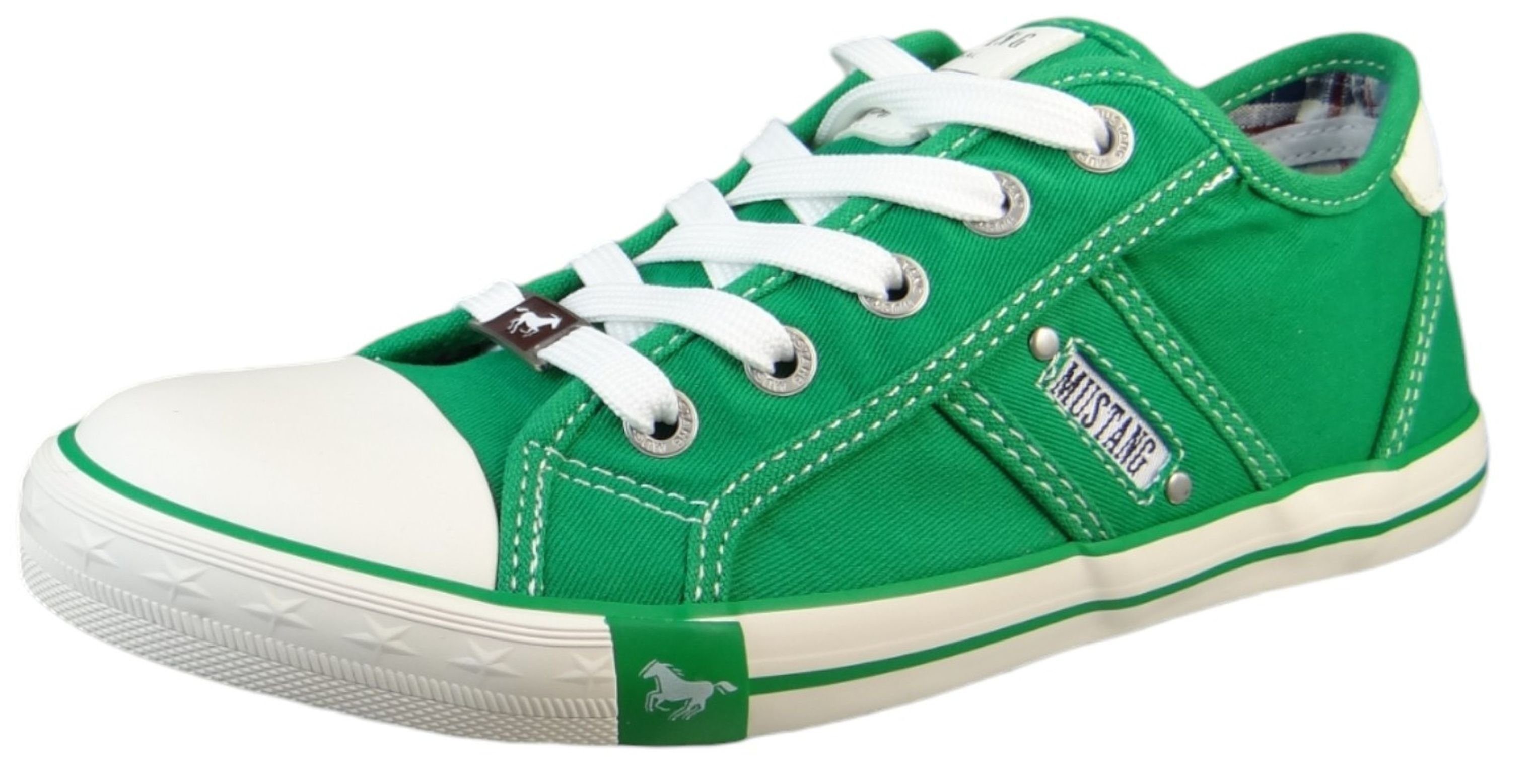 Mustang Shoes 1099310 750 Pastellgrün Sneaker günstig online kaufen