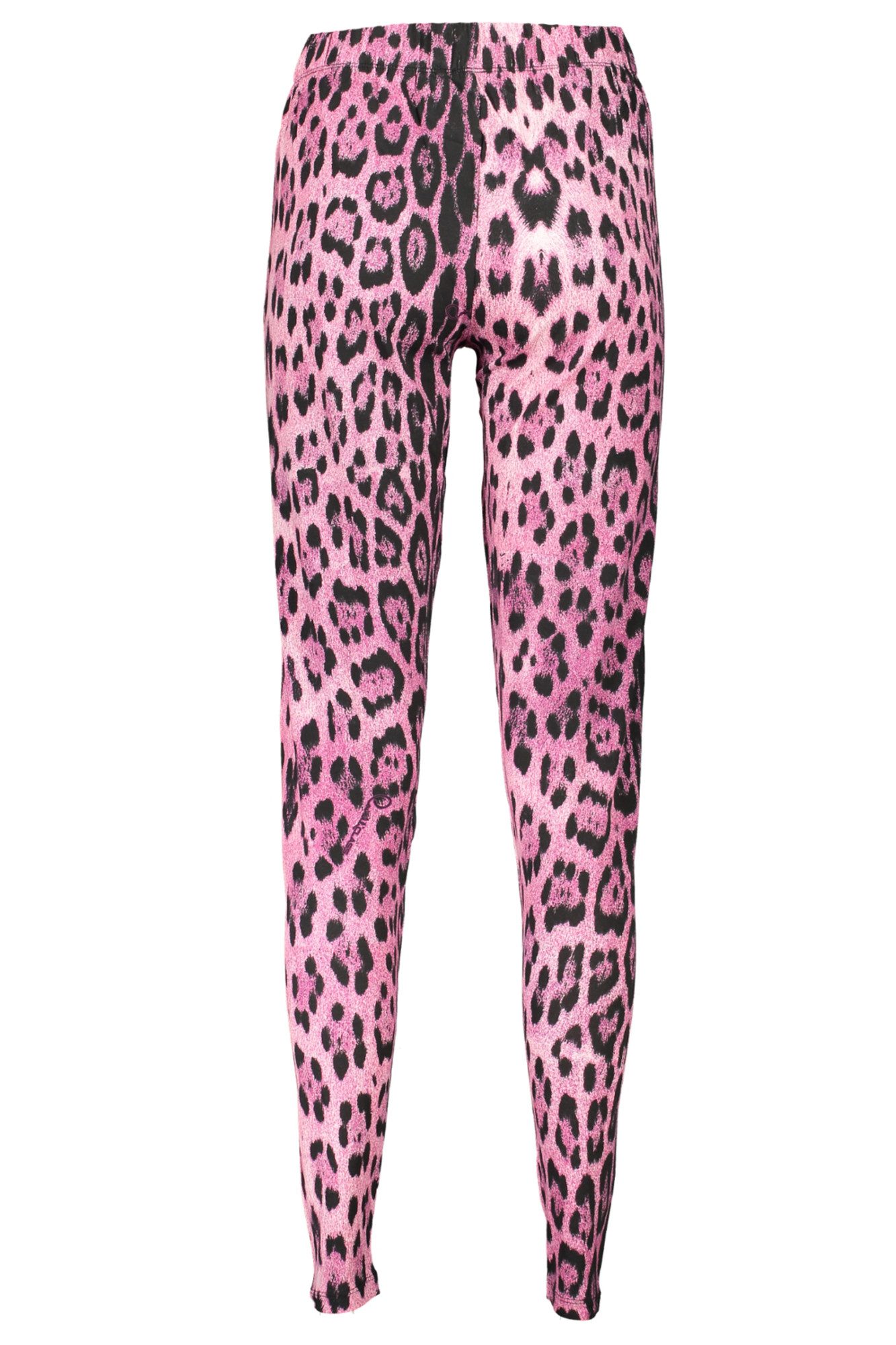 Cavalli Class 5-Pocket-Hose Stylische Damen Leggings Rosa mit Muster und Gu günstig online kaufen