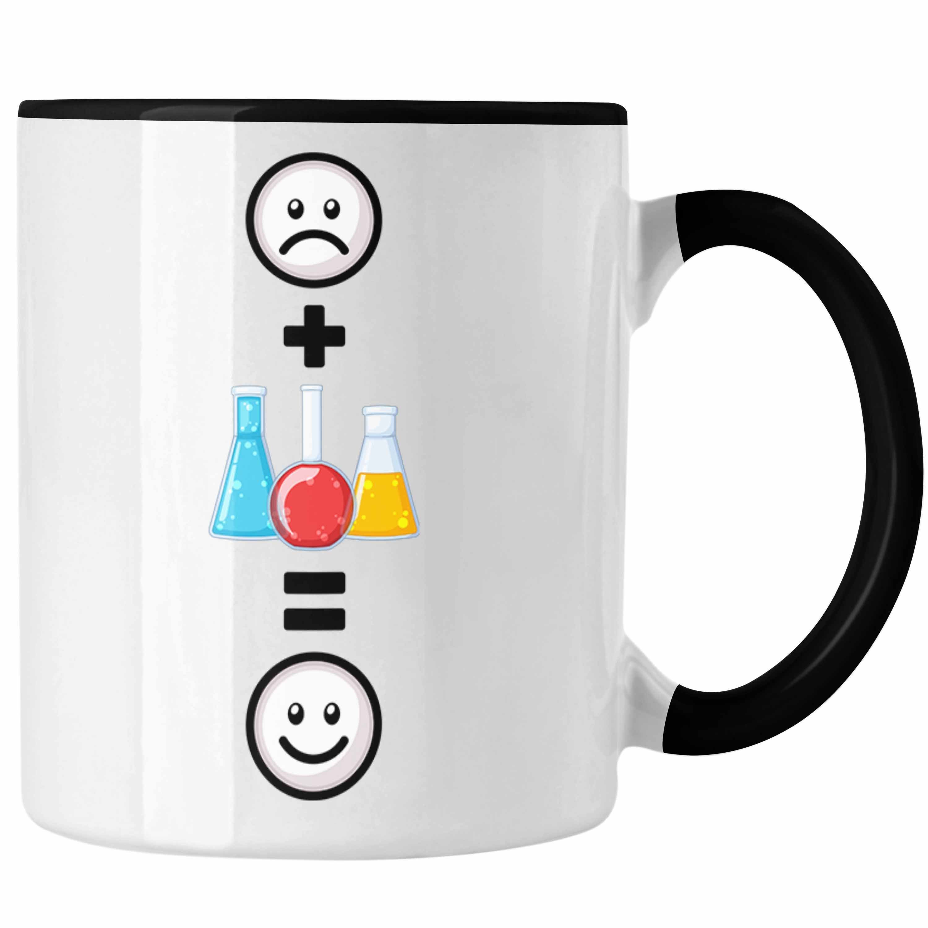 Tasse Lustige für Chemiestudenten Geschenk Geschenkid Tasse Chemie Schwarz Trendation Chemiker,