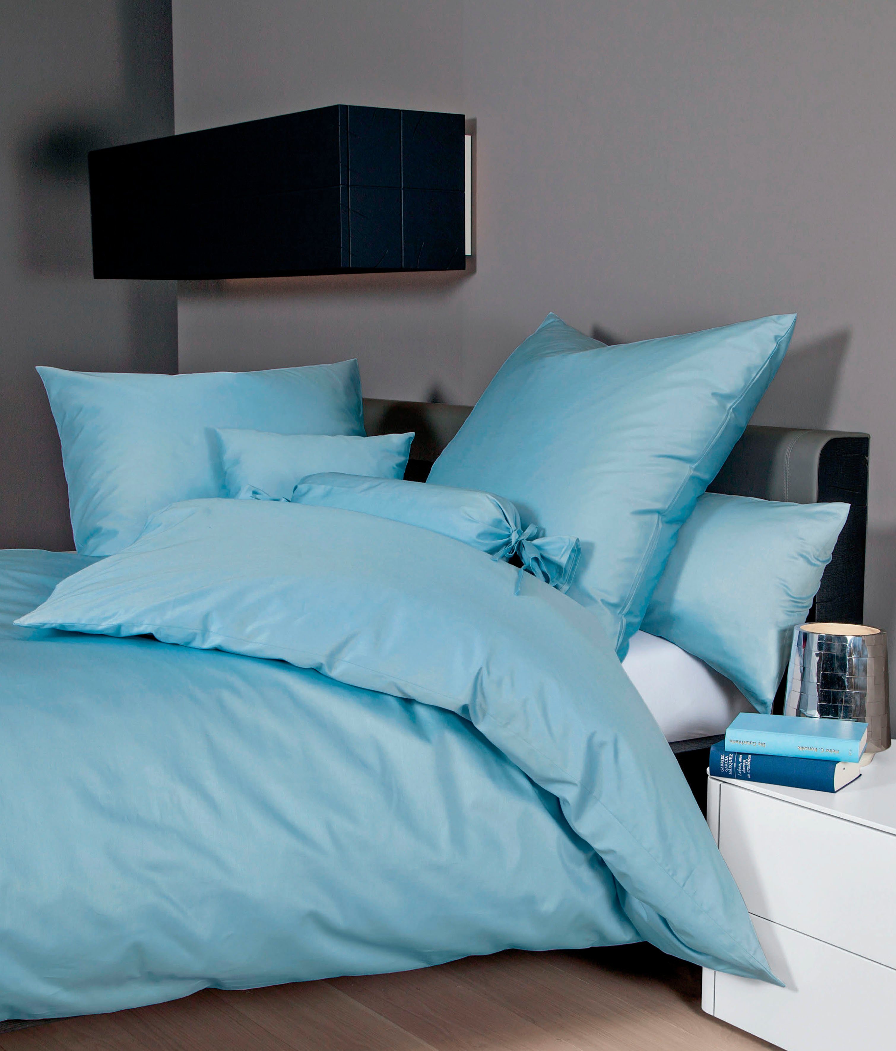Janine Bettwäsche Janine Bettwäsche COLORS Mako-Satin günstig online kaufen