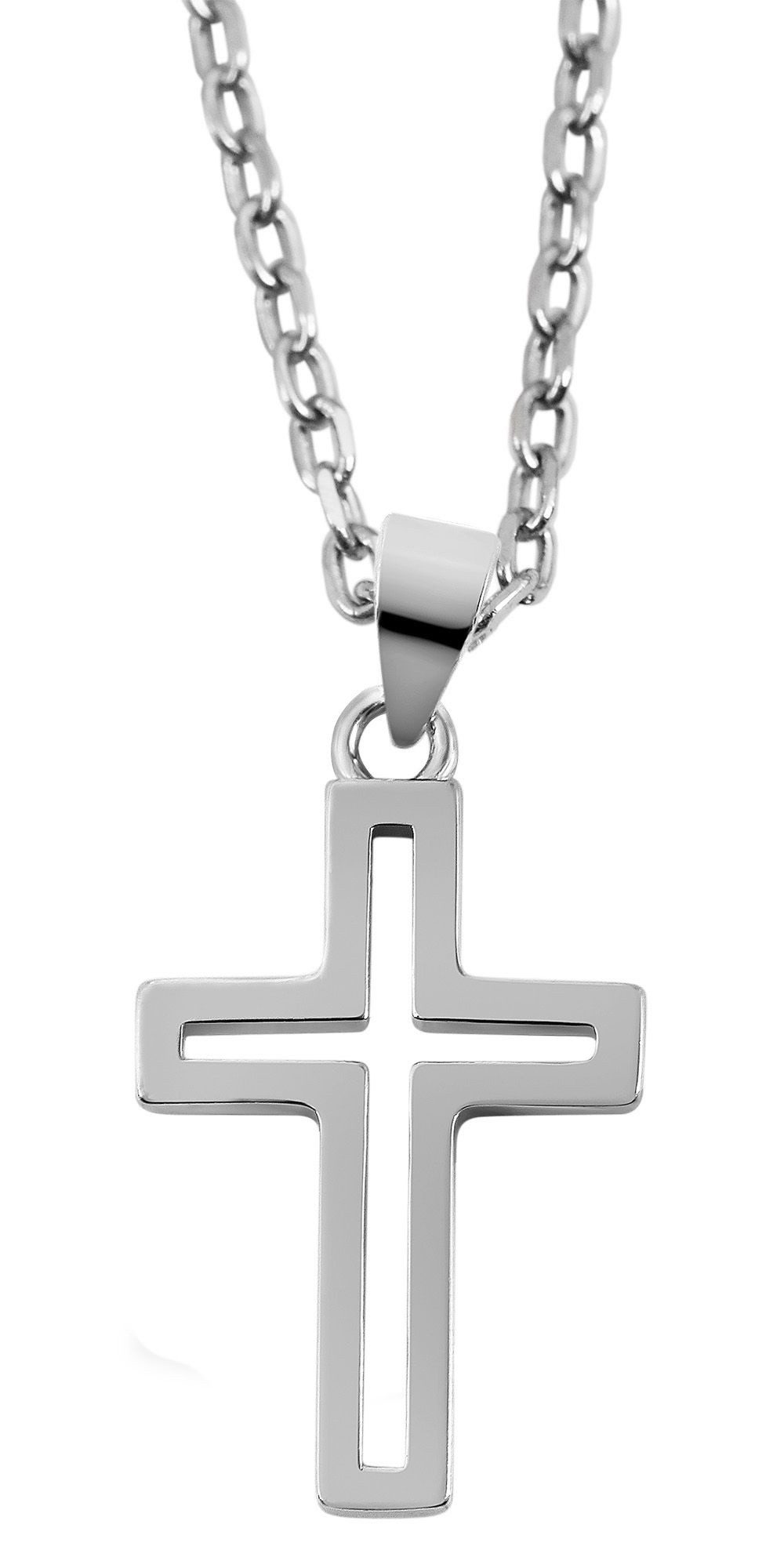 Kettenanhänger Anhänger – Kreuz Kreuzanhänger aus 925 Silber