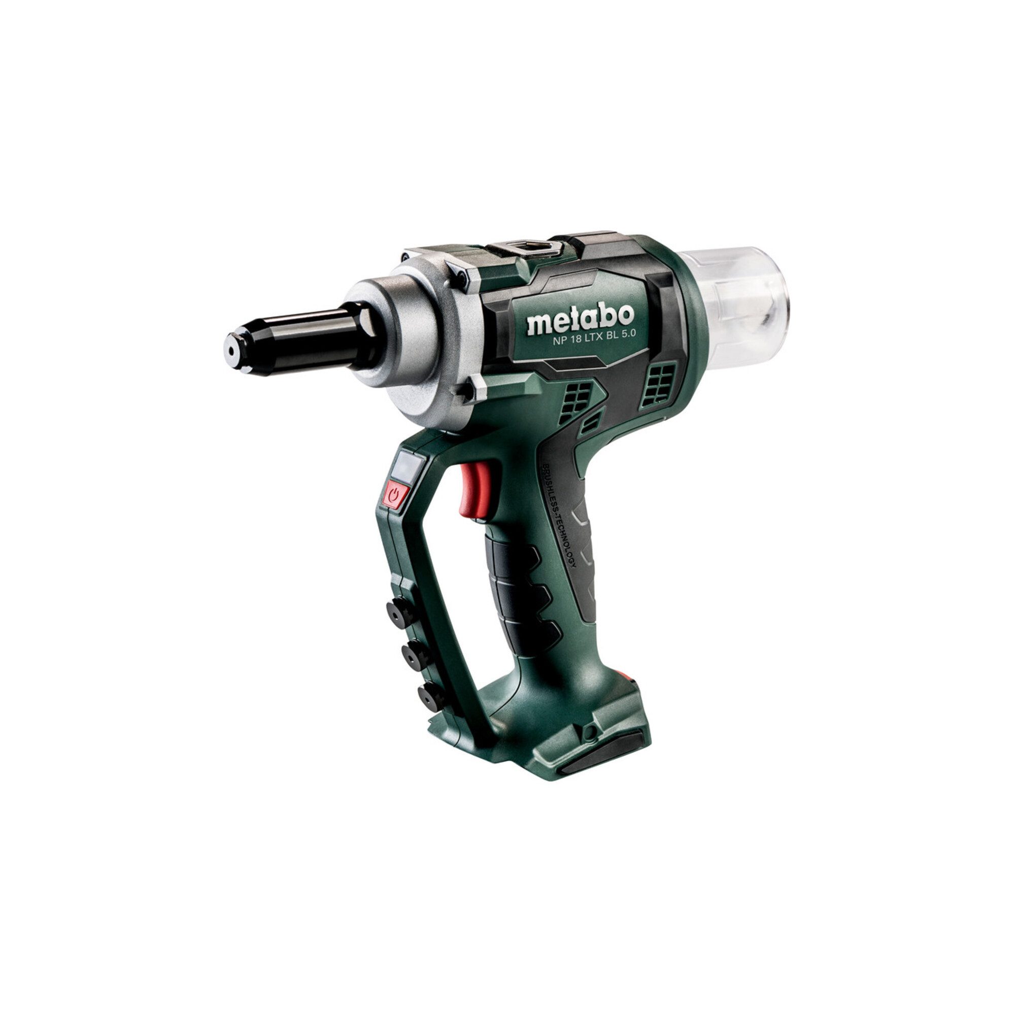 metabo Akku-Multifunktionswerkzeug Metabo Akku-Blindnietpistole NP 18 LTX BL 5.0 metaBOX 145 L