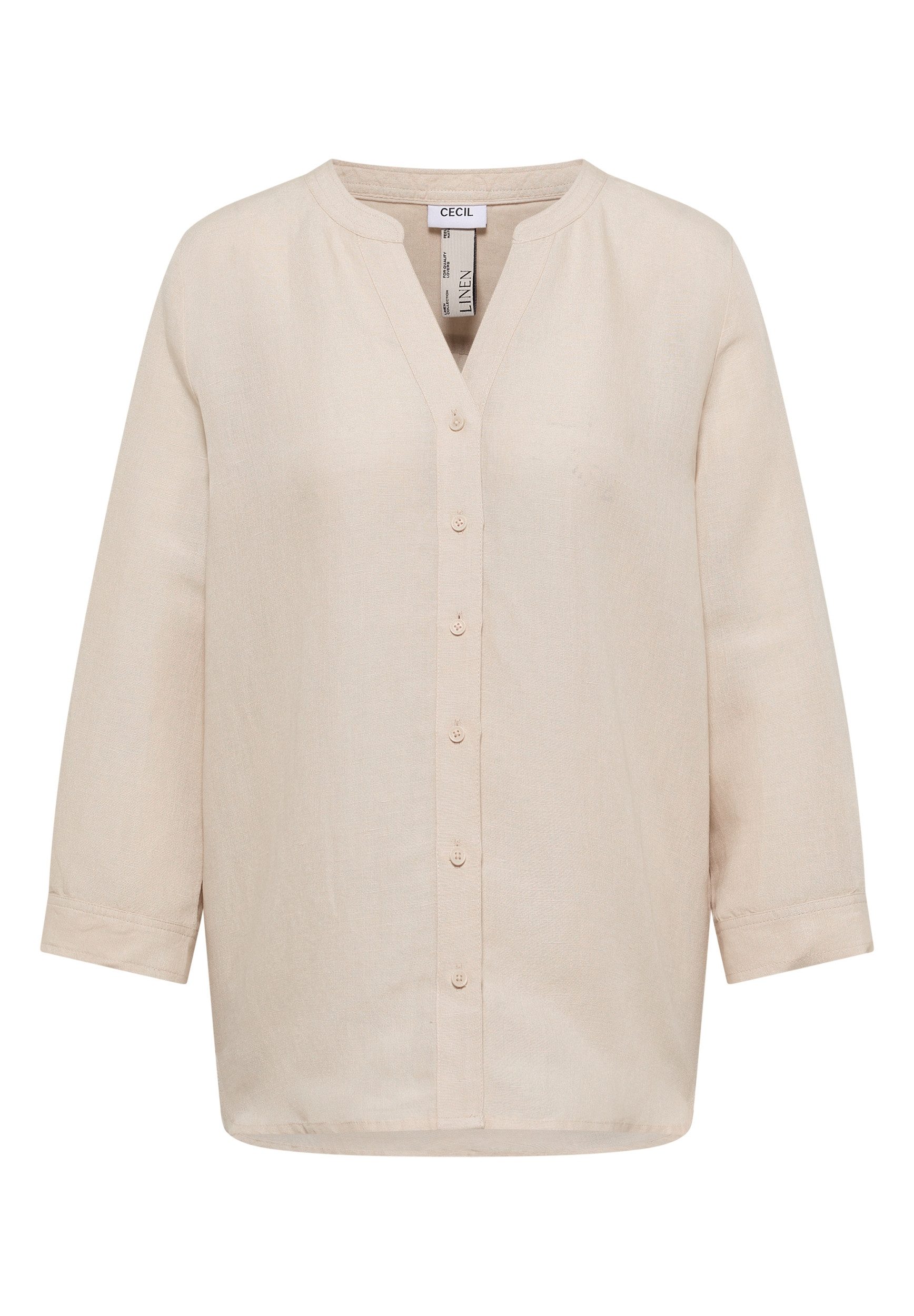 CECIL Langarmbluse LI/CV_Solid Color Blouse