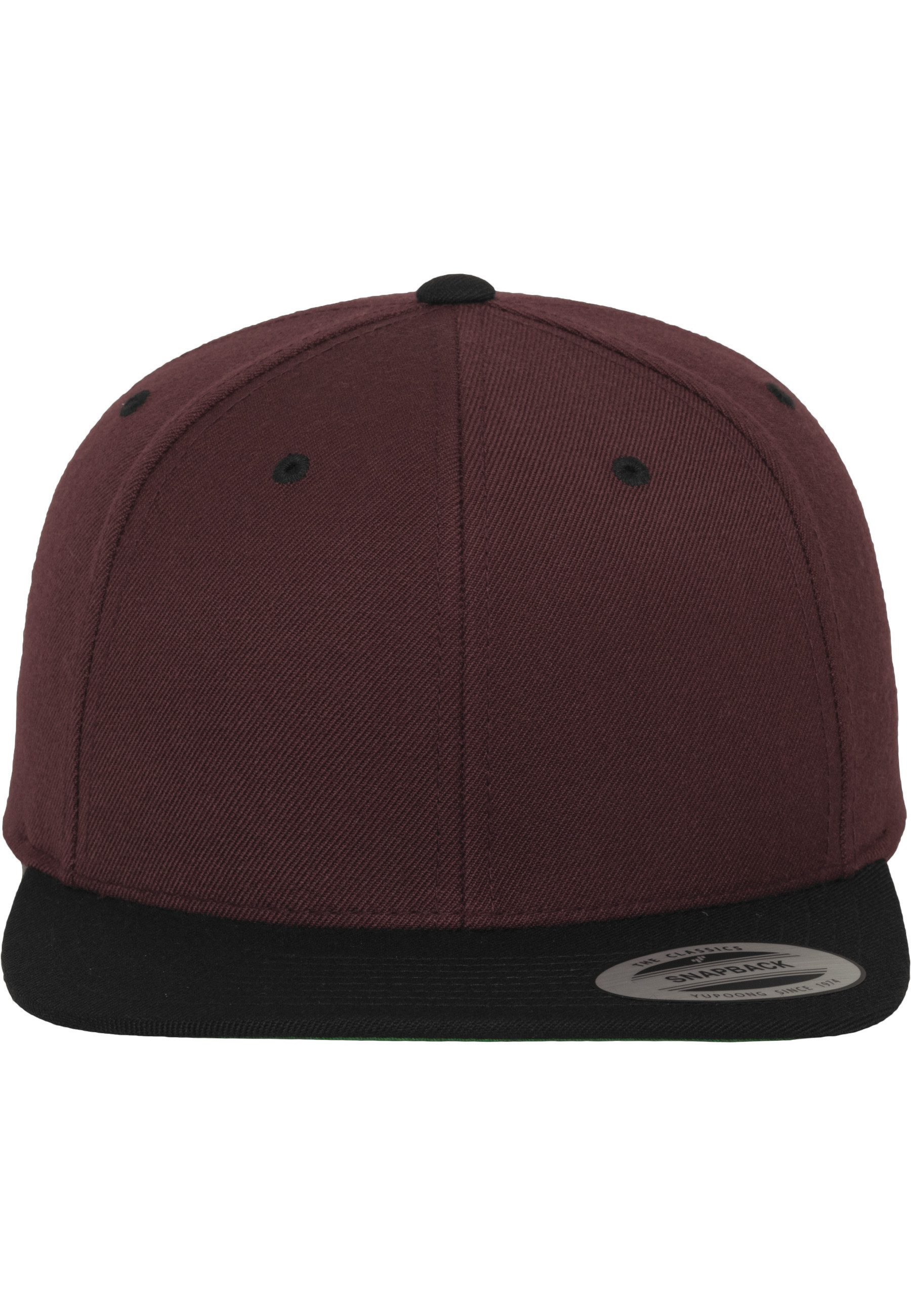 maroon / black