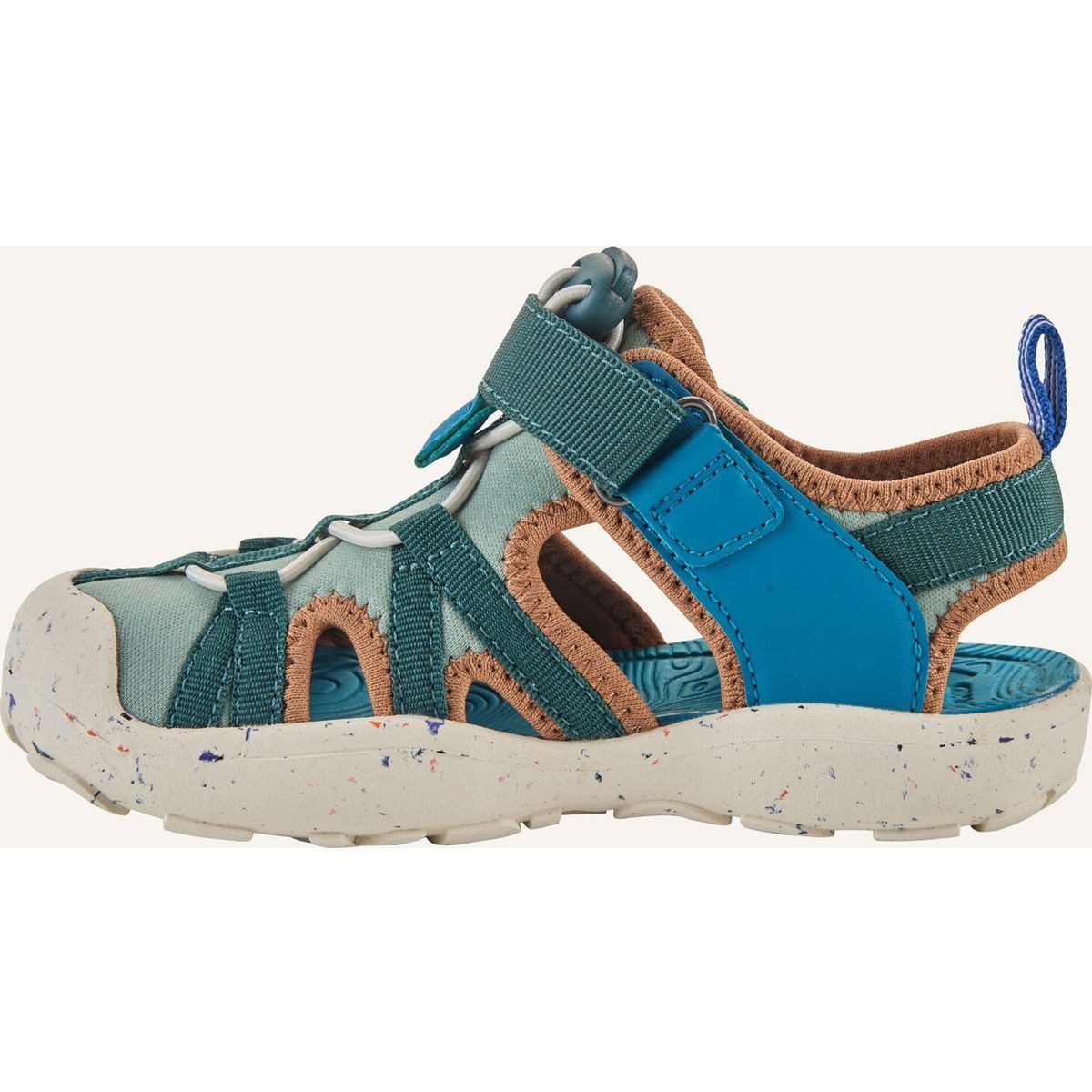 Finkid Salama Outdoorsandale Farbenfrohe, robuste Trekkingsandalen für Kinder, ideal für