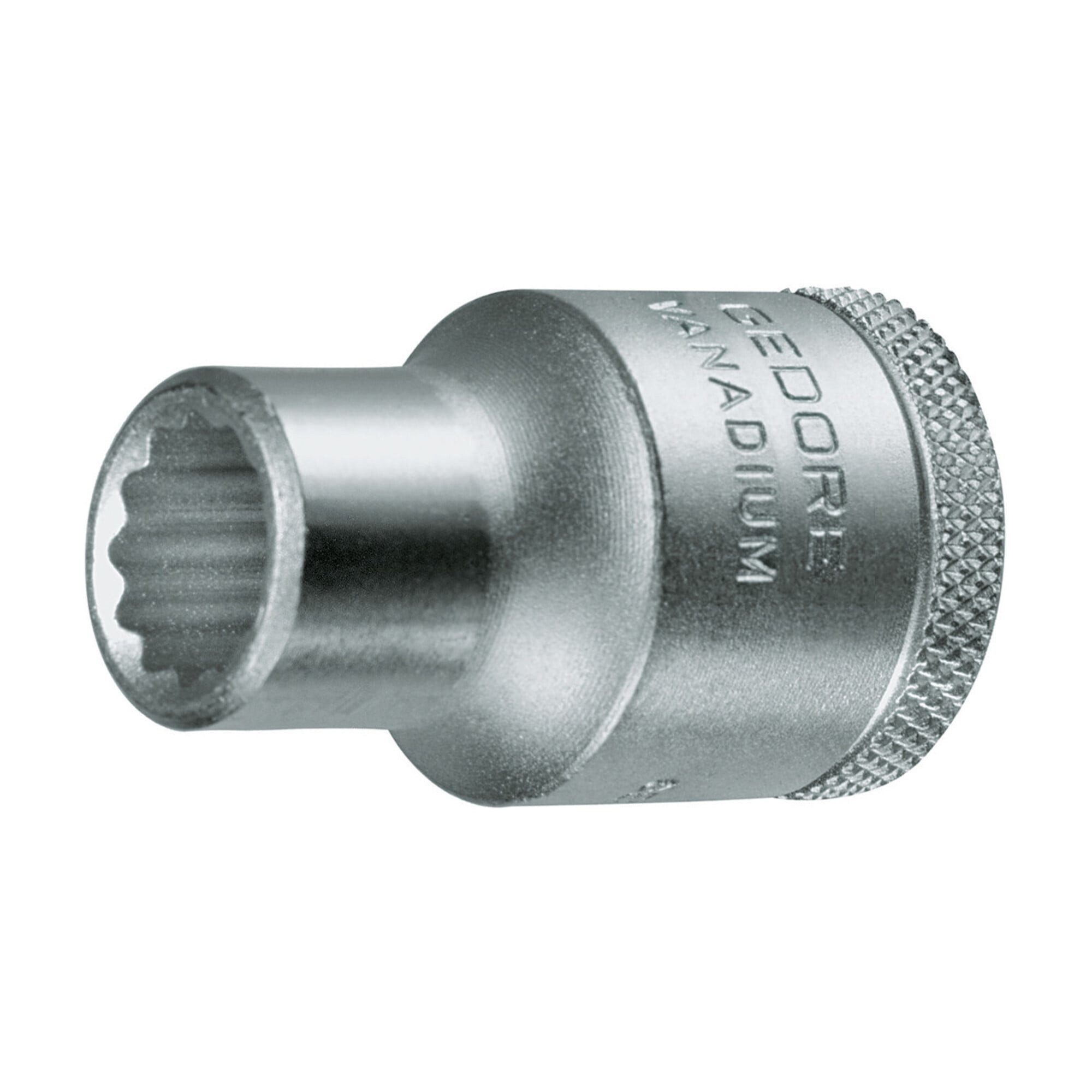 Gedore Stecknuss Gedore Steckschlüsseleinsatz, Nuss, 1/2'' 12,5 mm Antrieb, 12-kant, 8