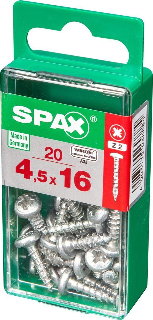 x SPAX mm 20 Holzbauschraube Universalschrauben 16 Spax 4.5 - TX 20