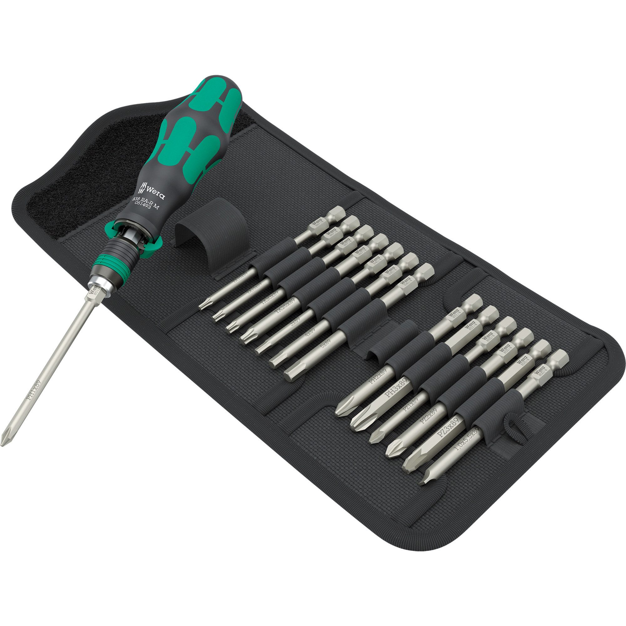 Multitool Wera Kraftform Kompakt 838 RA-R M Set 1, mit