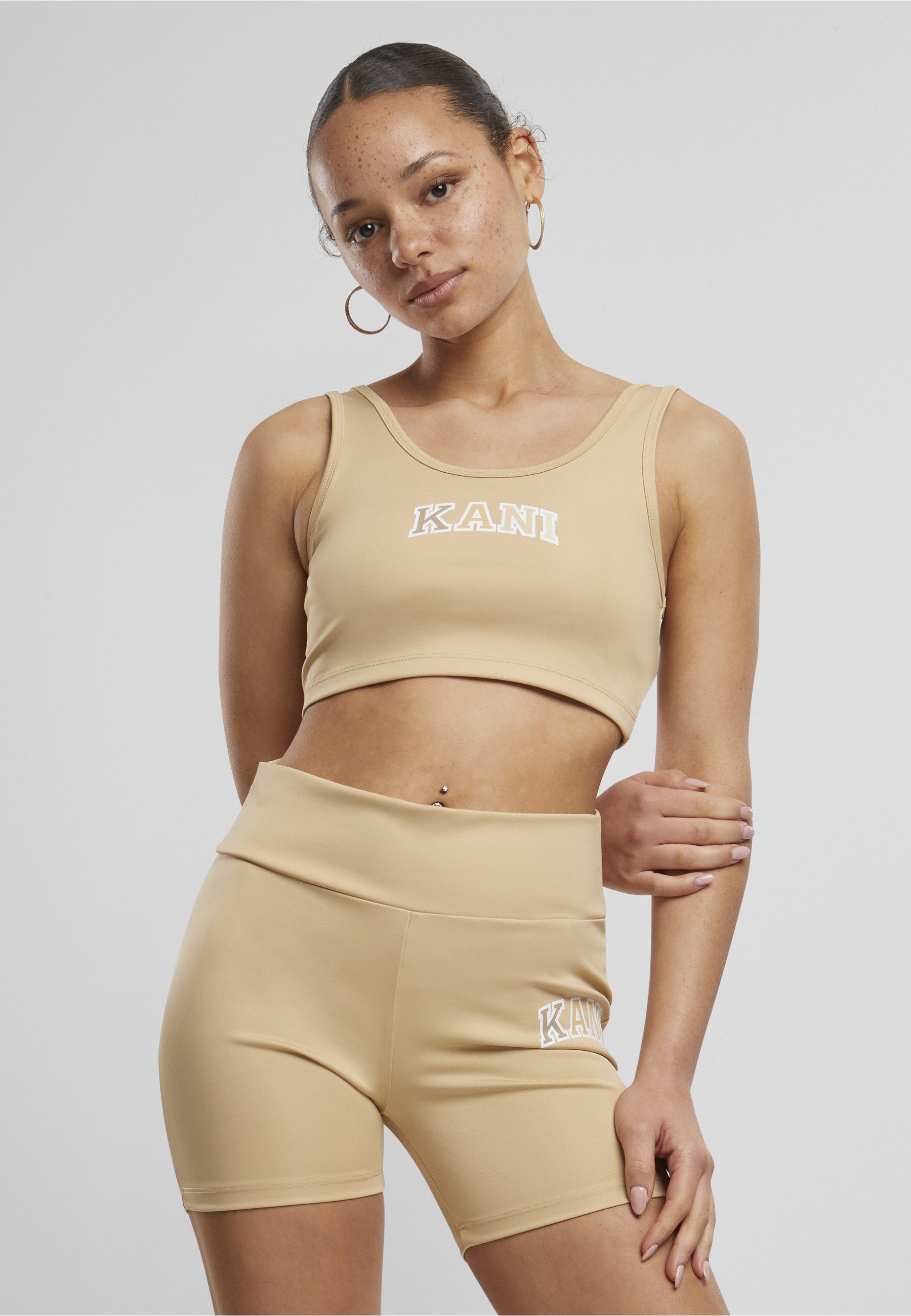Karl Kani Muskelshirt Karl Kani Damen KW242-023-2 Karl Kani Small Serif Bustier Top (1-tlg)