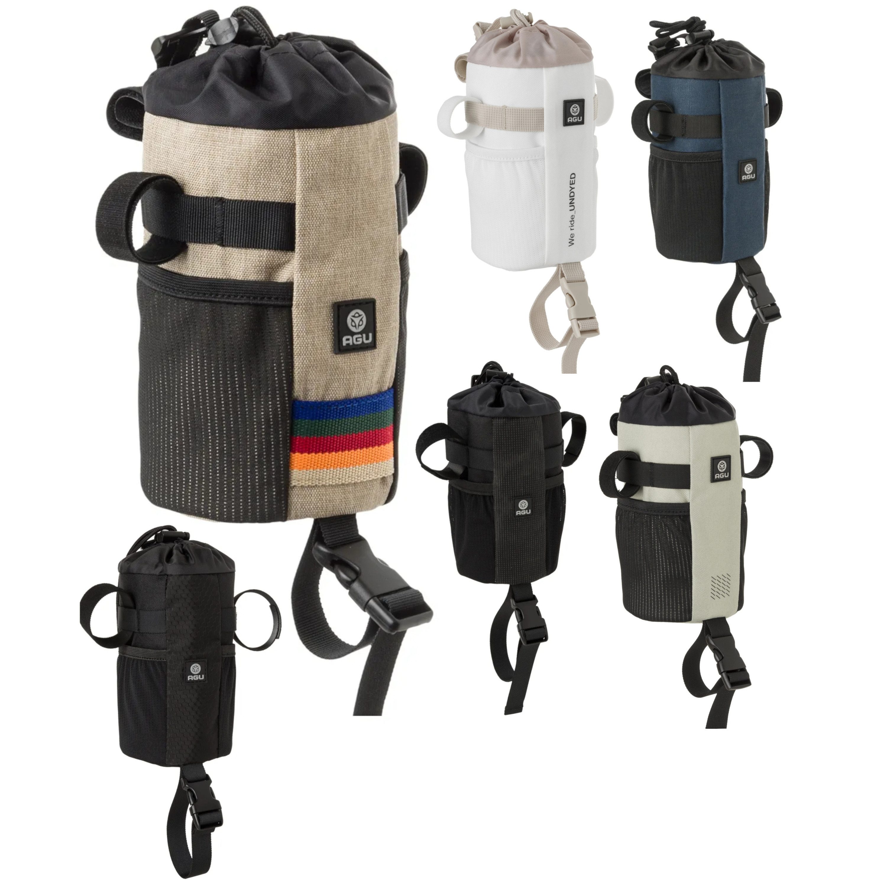 AGU Fahrradtasche Snack Pack Venture Getränkehalter Lenkertasche