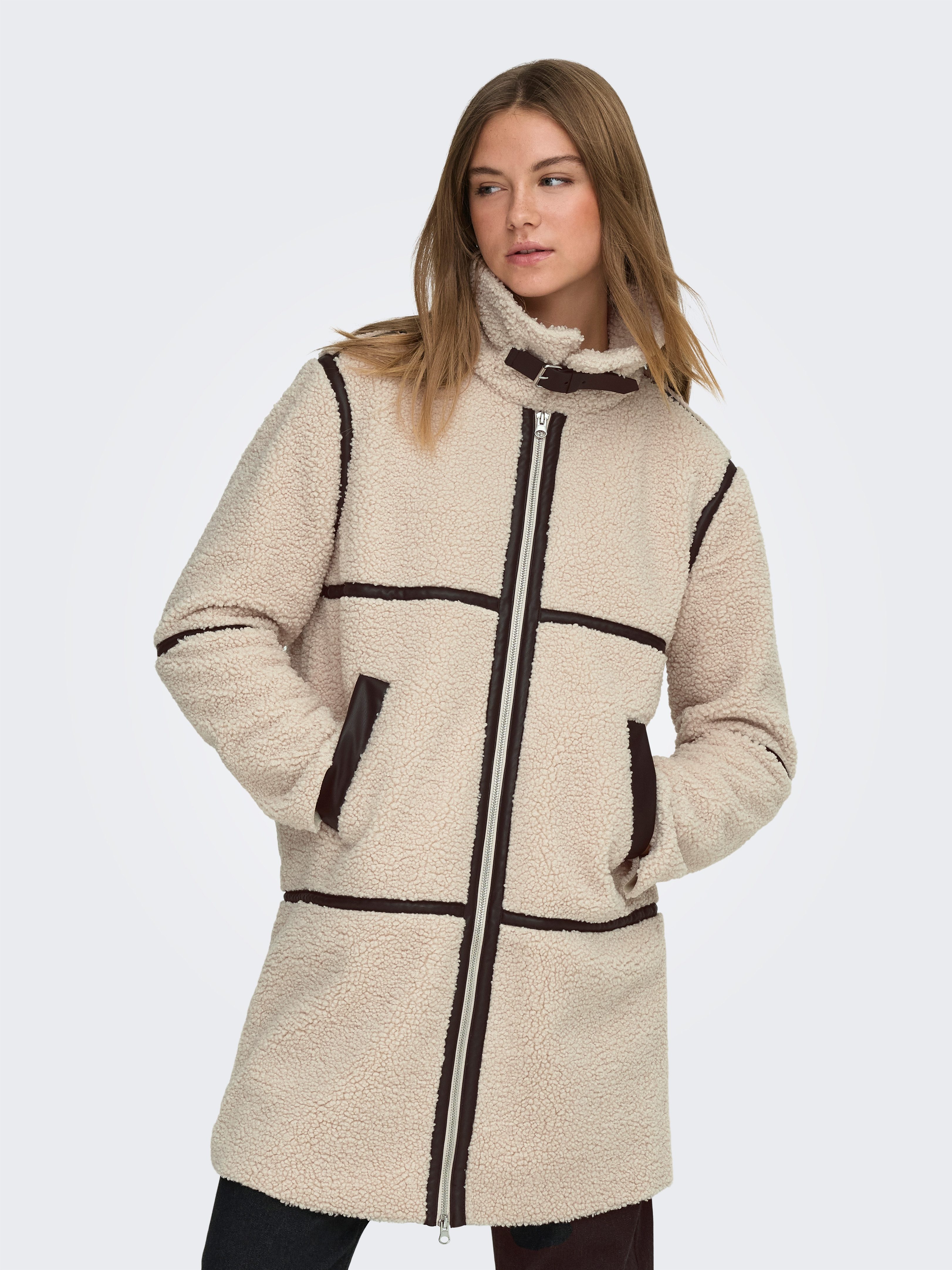 JDY Kurzmantel JDYFROSTY LIFE TEDDY LONG JKT OTW NOOS günstig online kaufen