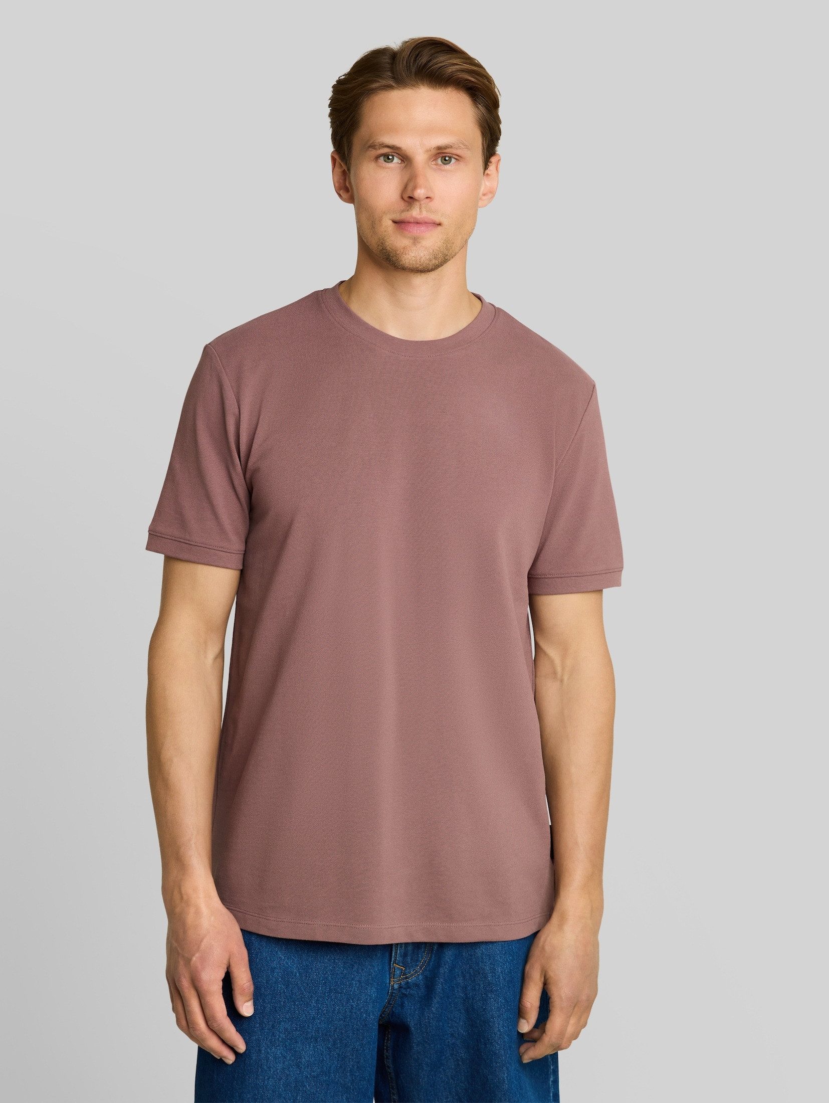 TOM TAILOR Denim T-Shirt T-Shirt Basic Piqué T-Shirt