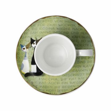 Goebel Espressotasse Rosina Wachtmeister - La Storia di Serafino, Fine Bone China