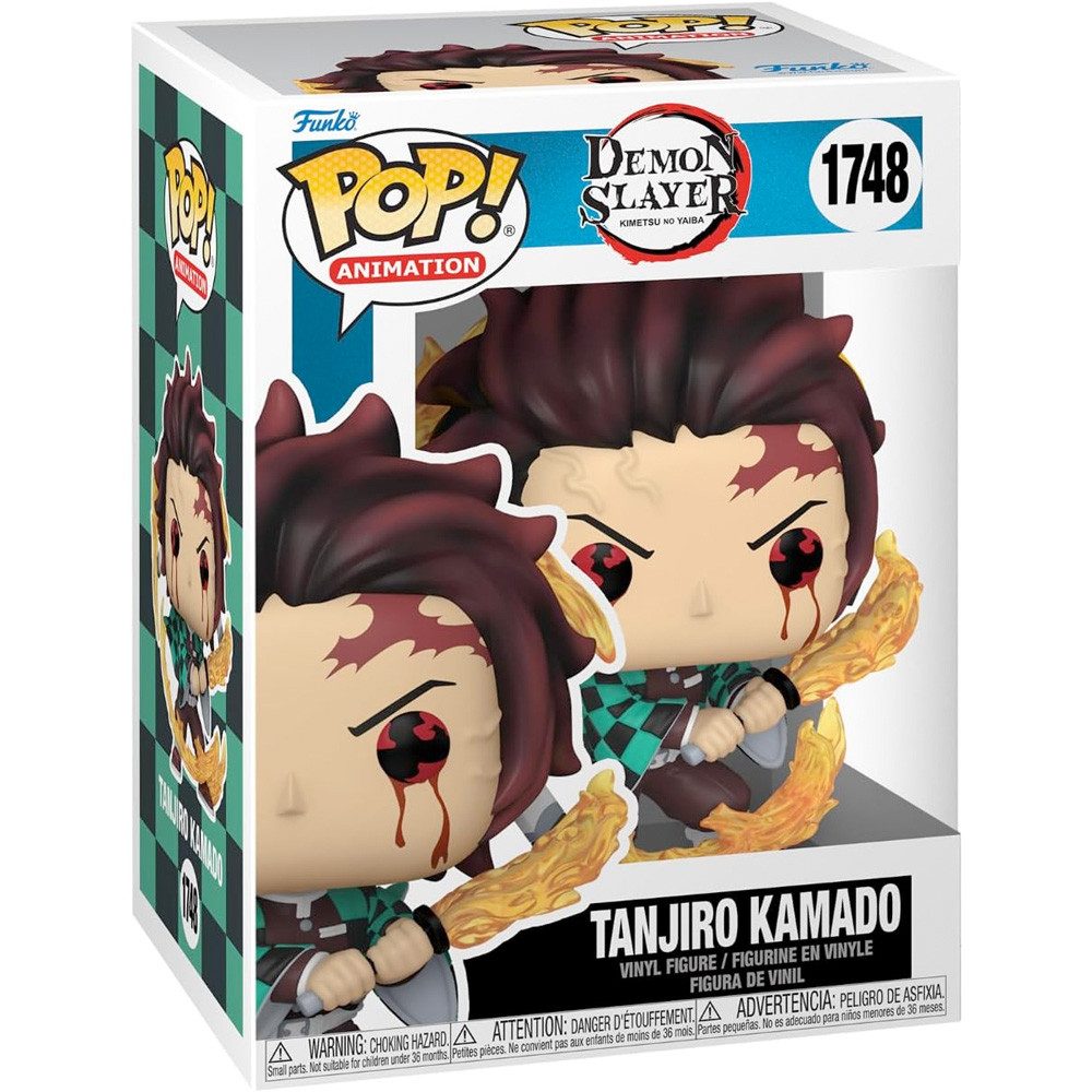 Demon Slayer Actionfigur Funko POP! Demon Slayer DS- Tanjiro(Sun Breathing), 10 cm