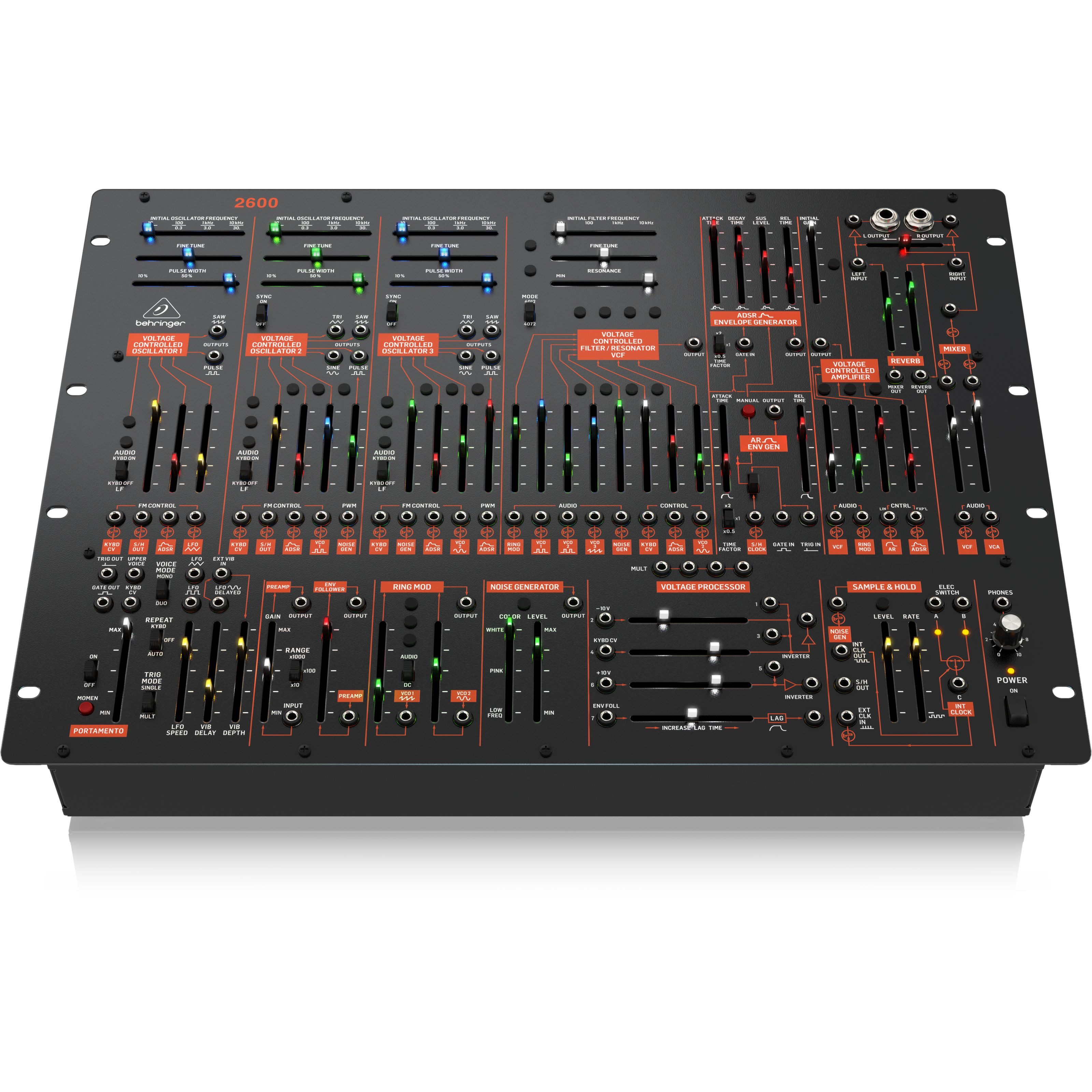Behringer Synthesizer (Synthesizer, Analog Synthesizer), 2600 - Synthesizer