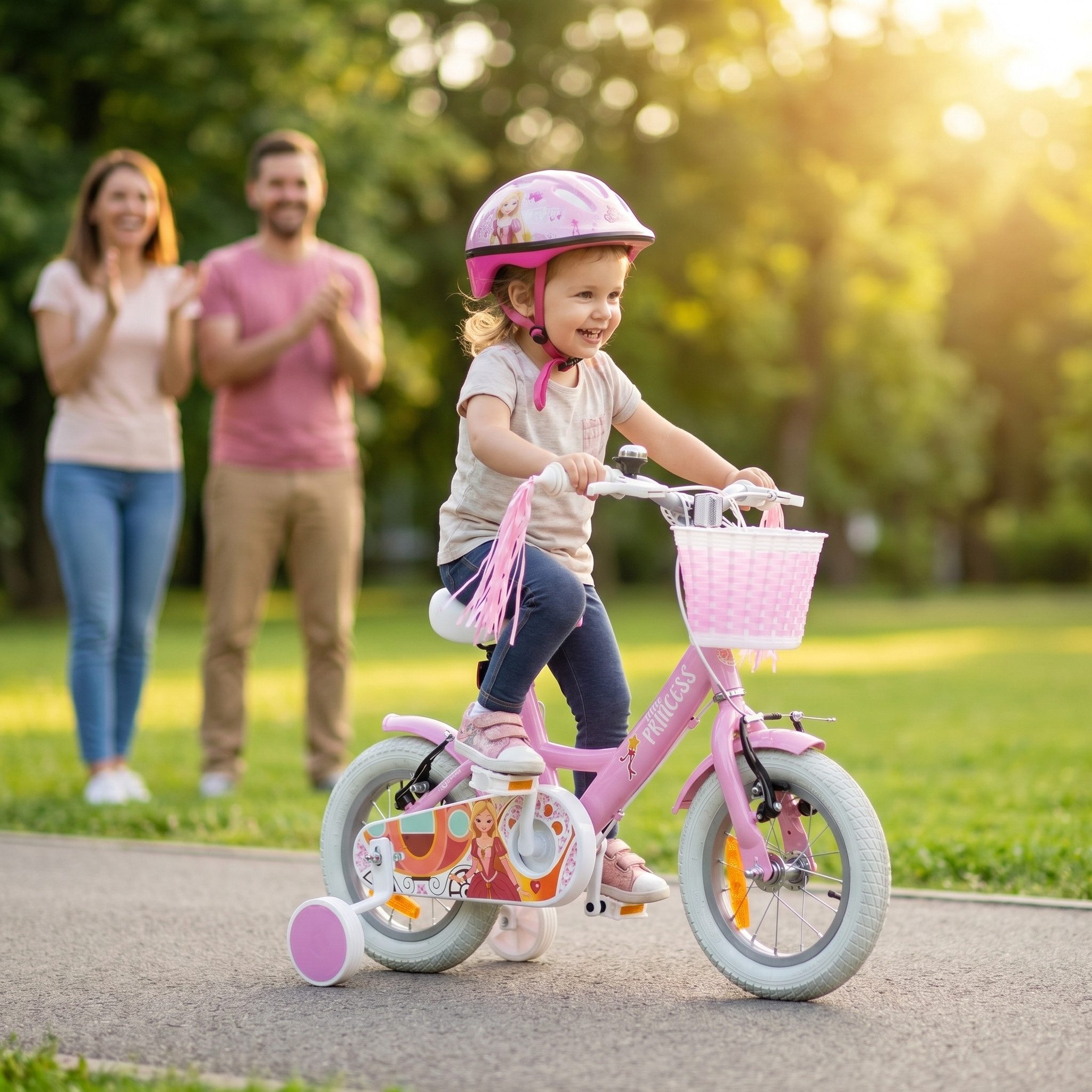 Kinderfahrrad Princess Kinder Fahrrad für Mädchen