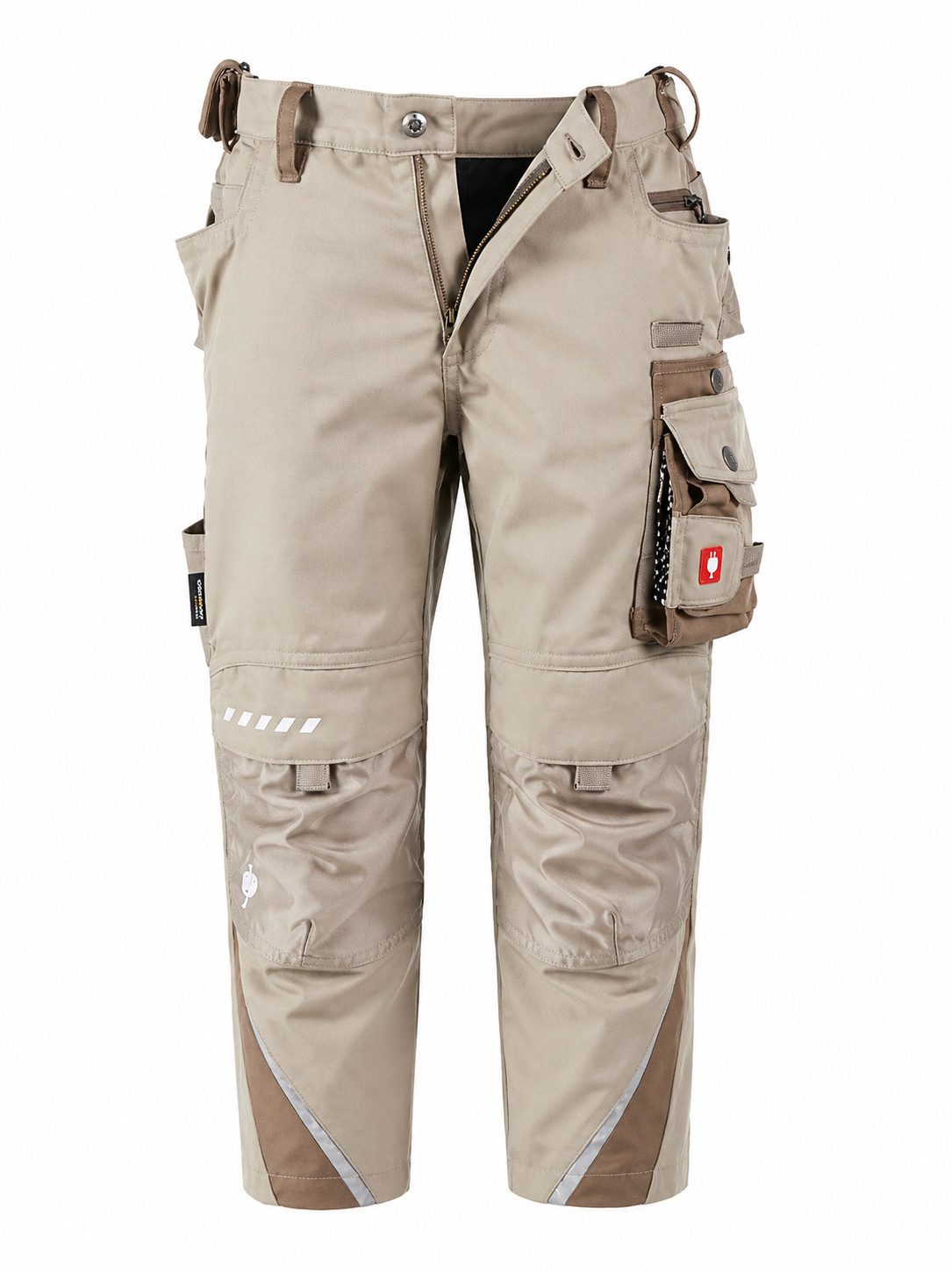Engelbert Strauss Bundfaltenhose e.s. motion Robuste Kinder Bundhose mit CORDURA, viele Taschen. weitenverstellbarer Bund