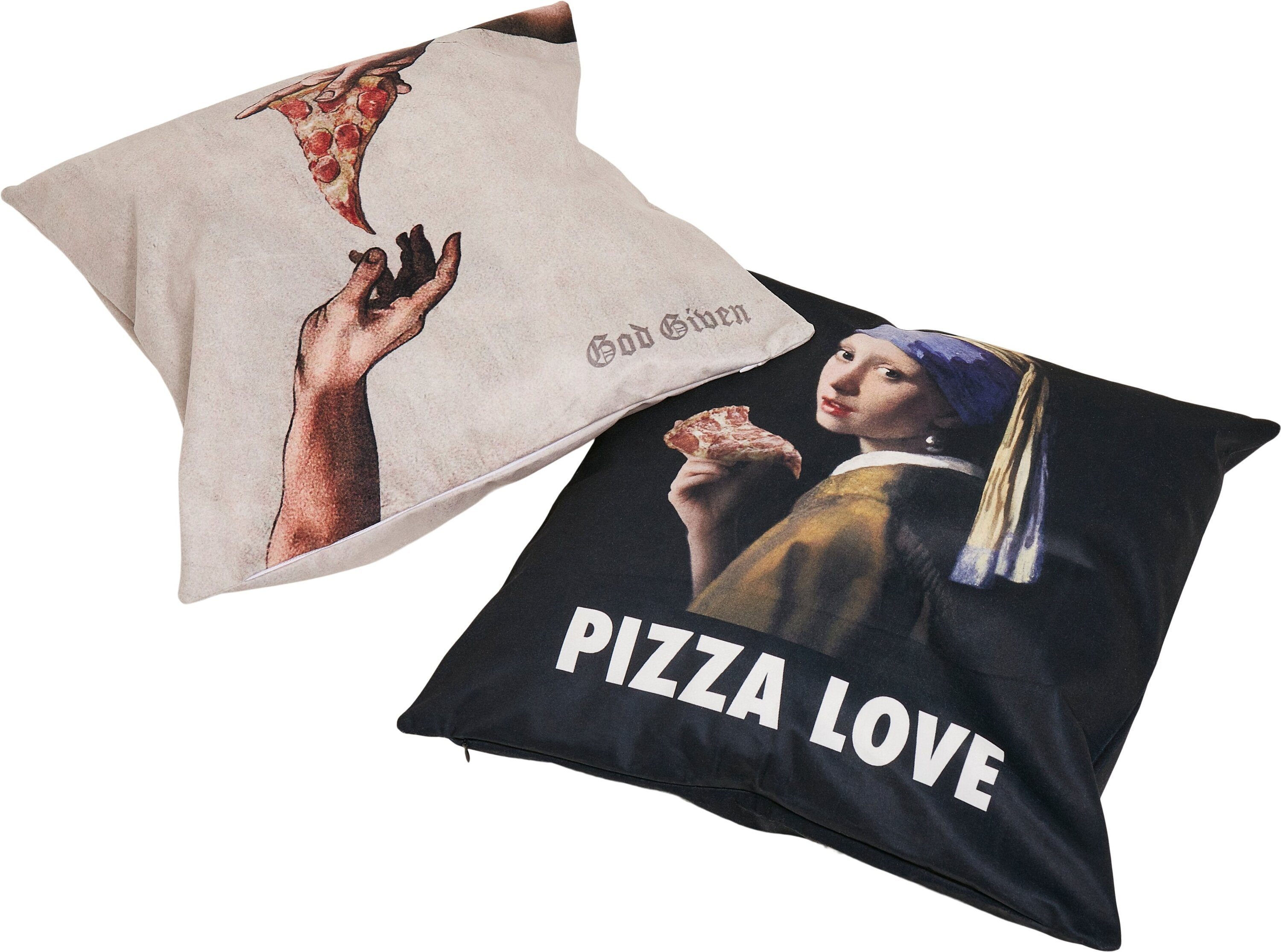 MisterTee Schmuckset Accessoires Pizza Cushion (1-tlg) Set