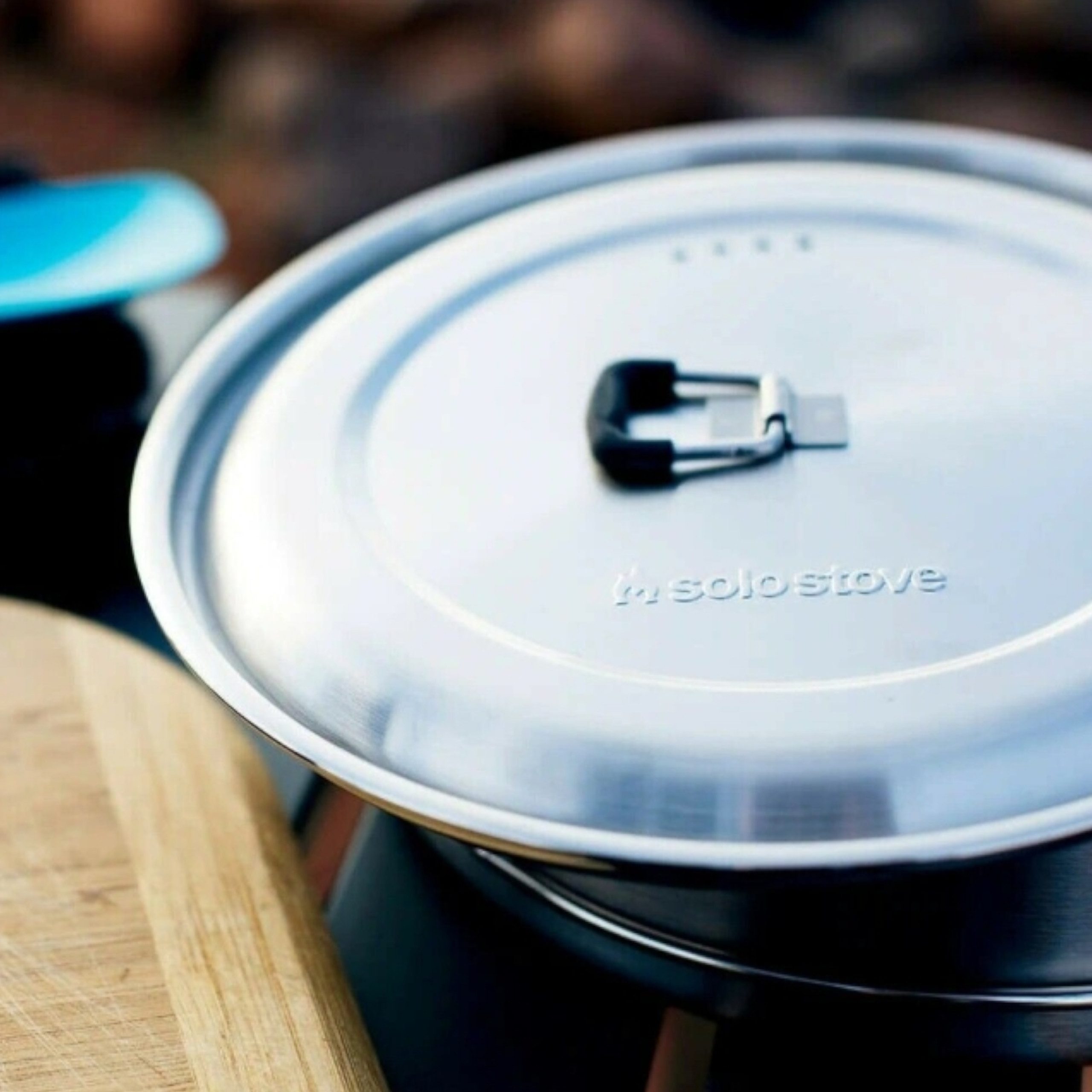 Solo Stove Feuertopf Solo Stove 2er Pot Set Campfire, Edelstahl