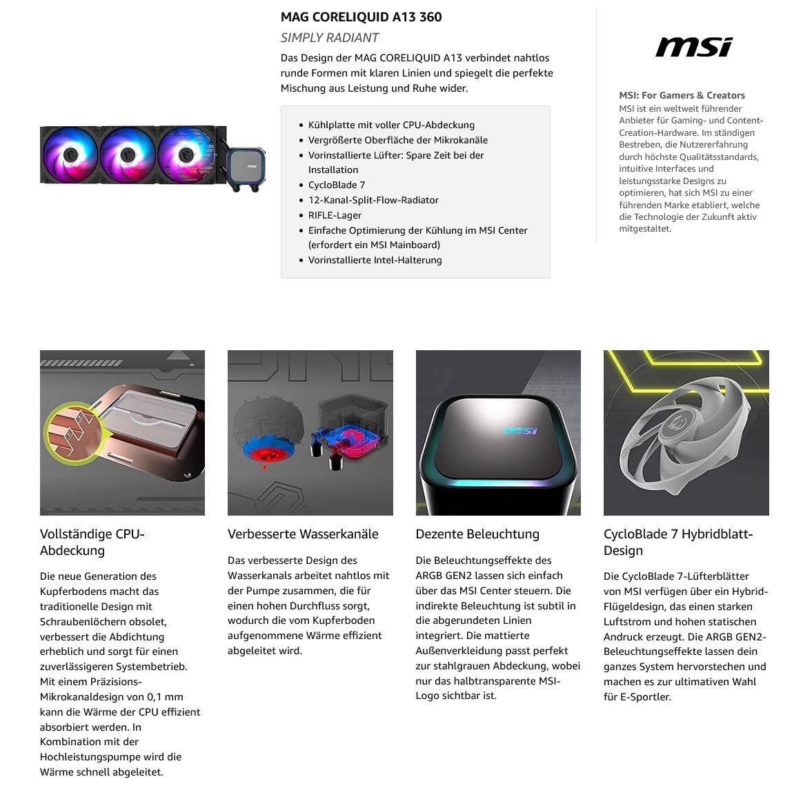 Meinpc Intel i9 mit RTX 5060 Ti 16GB Gaming-PC (Intel Core i9 12900K, RTX 5060 Ti, 16 GB RAM, 1000 GB SSD, Wasserkühlung, Gamer, Gaming, Wasserkühlung, RGB, 16  – Bild 5 von 5