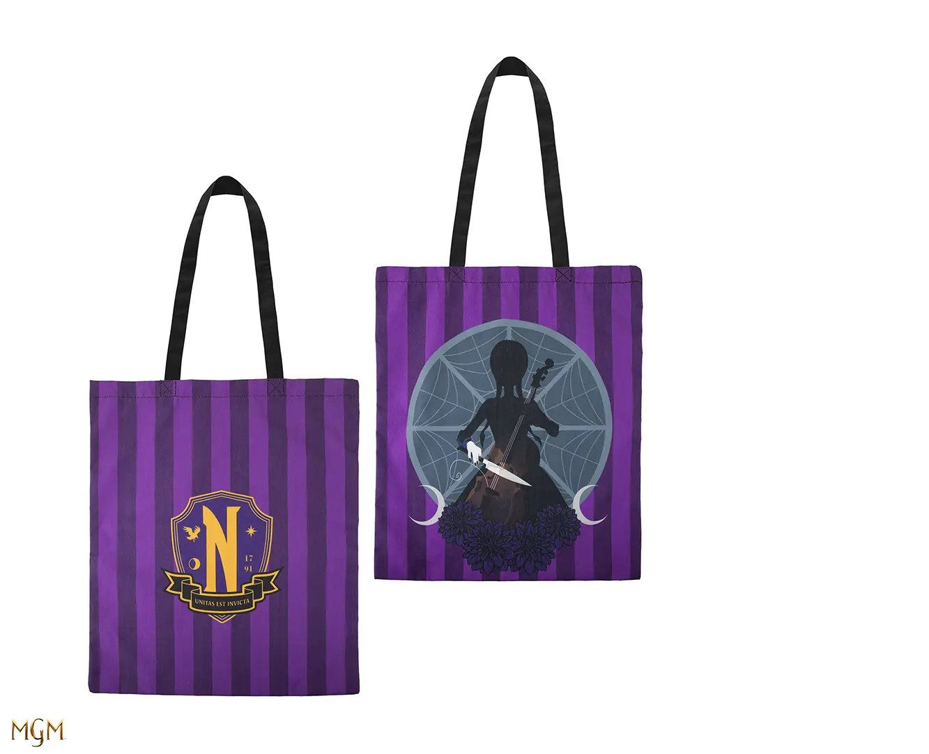 Cinereplicas Tragetasche Tragetasche Wednesday and cello - Wednesday (1-tlg)