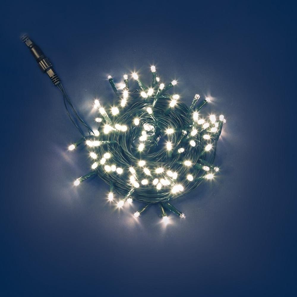 XMAS KING LED-Lichterkette PLB Funktions-System LED Lichterkette 10m Batterie