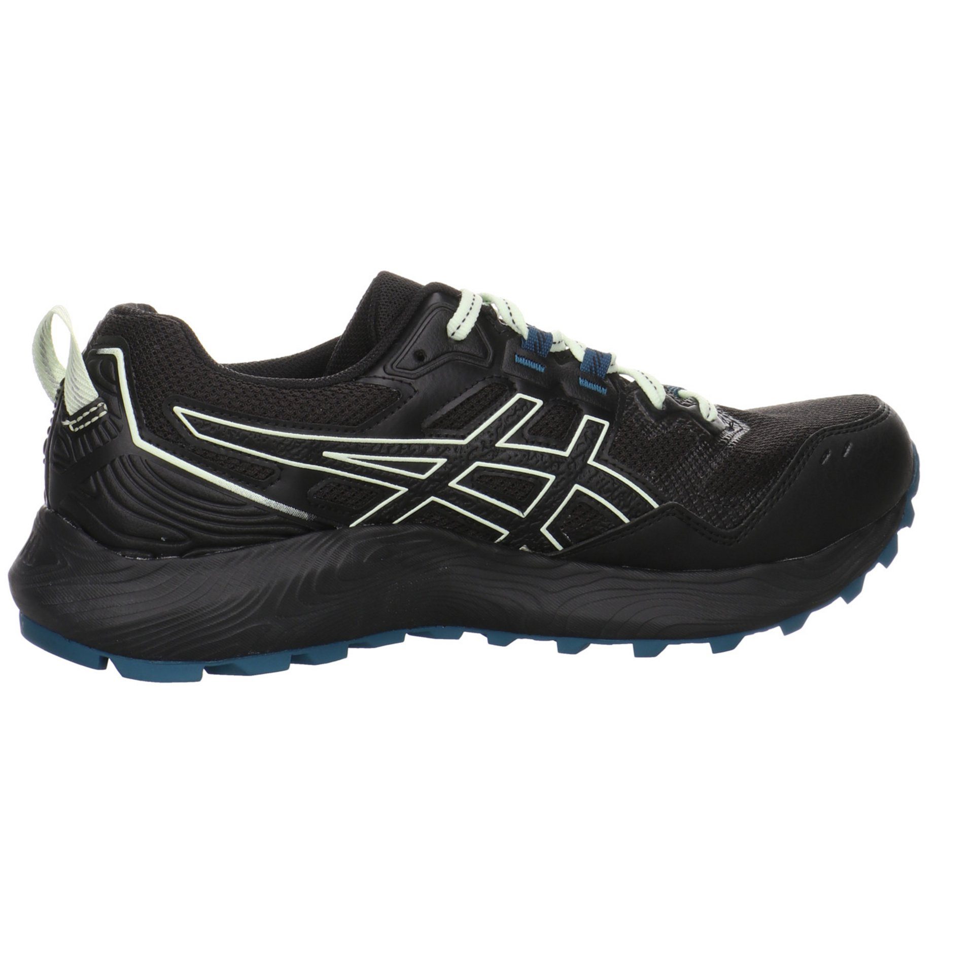 BLACK/INK Outdoorschuh Herren TEAL Outdoor Schuhe Asics Synthetikkombination